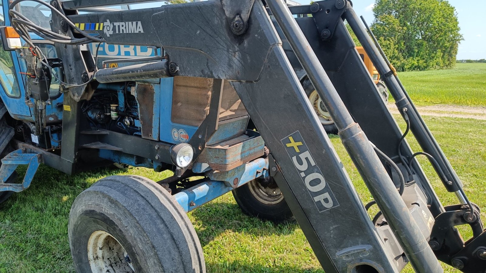 Traktor del tipo Ford 8210 med frontlæsser, Gebrauchtmaschine en Egtved (Imagen 7)