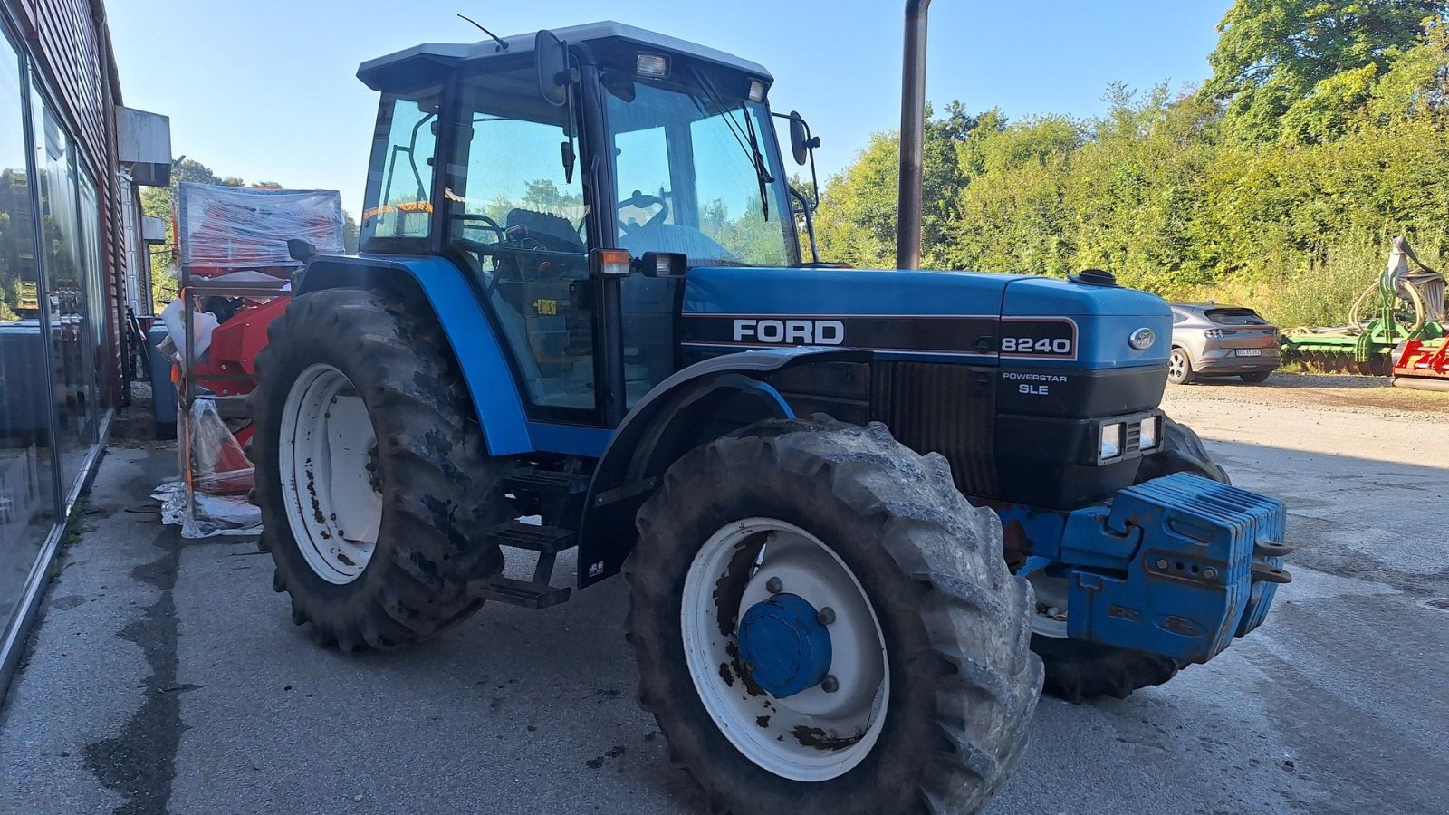 Traktor typu Ford 8240, Gebrauchtmaschine v Rødekro (Obrázek 12)