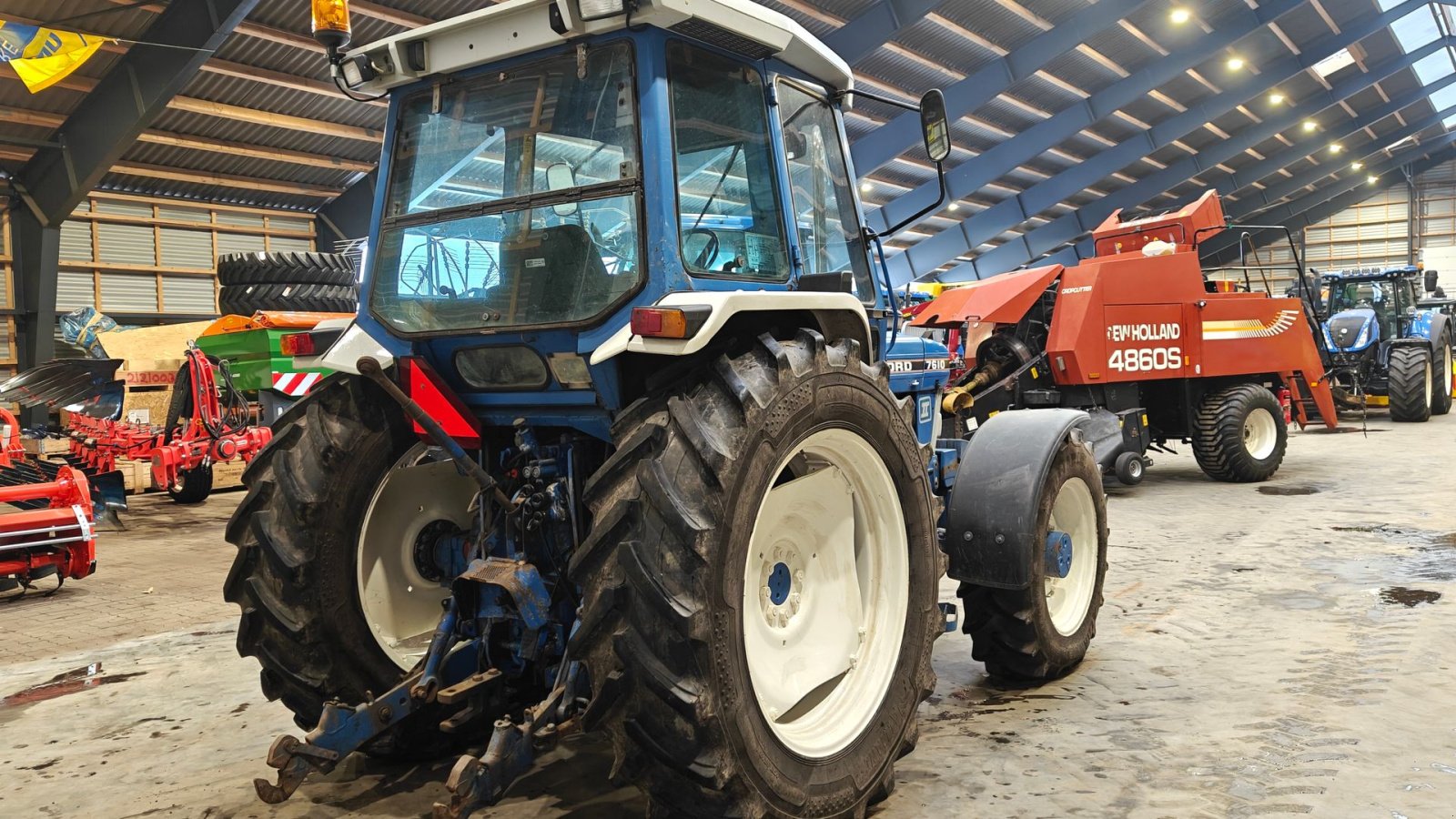 Traktor of the type Ford FORD 7610 FII, Gebrauchtmaschine in Holstebro (Picture 3)