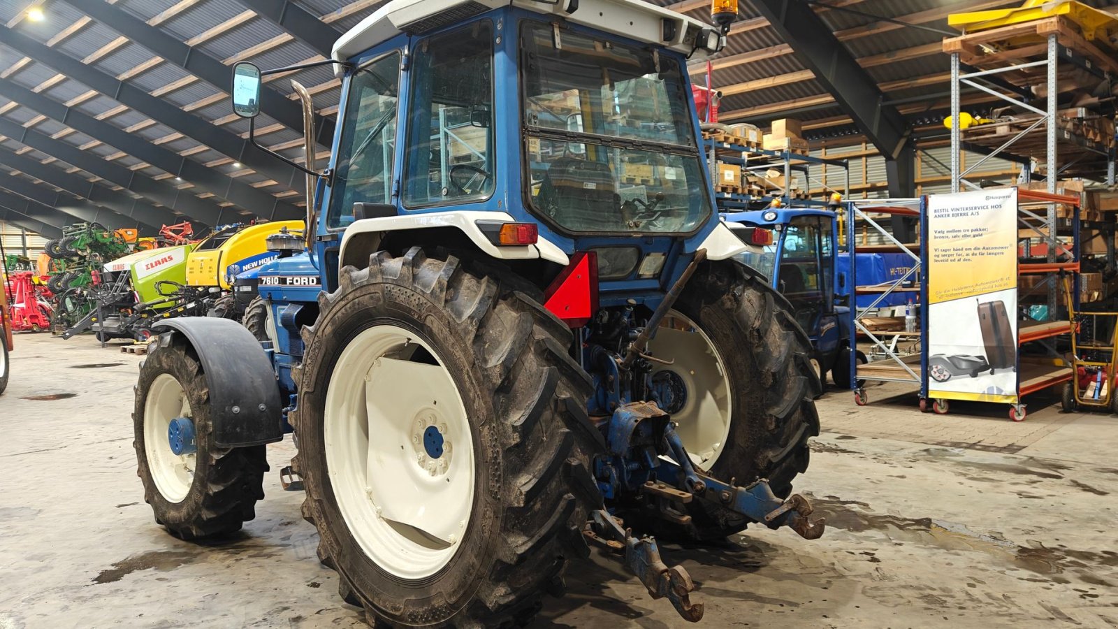 Traktor of the type Ford FORD 7610 FII, Gebrauchtmaschine in Holstebro (Picture 4)