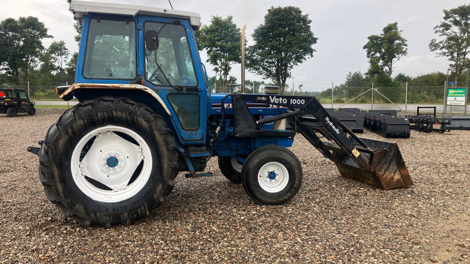 Traktor del tipo Ford FORD 7610 II med Frontlæsser, Gebrauchtmaschine en Rødekro (Imagen 2)