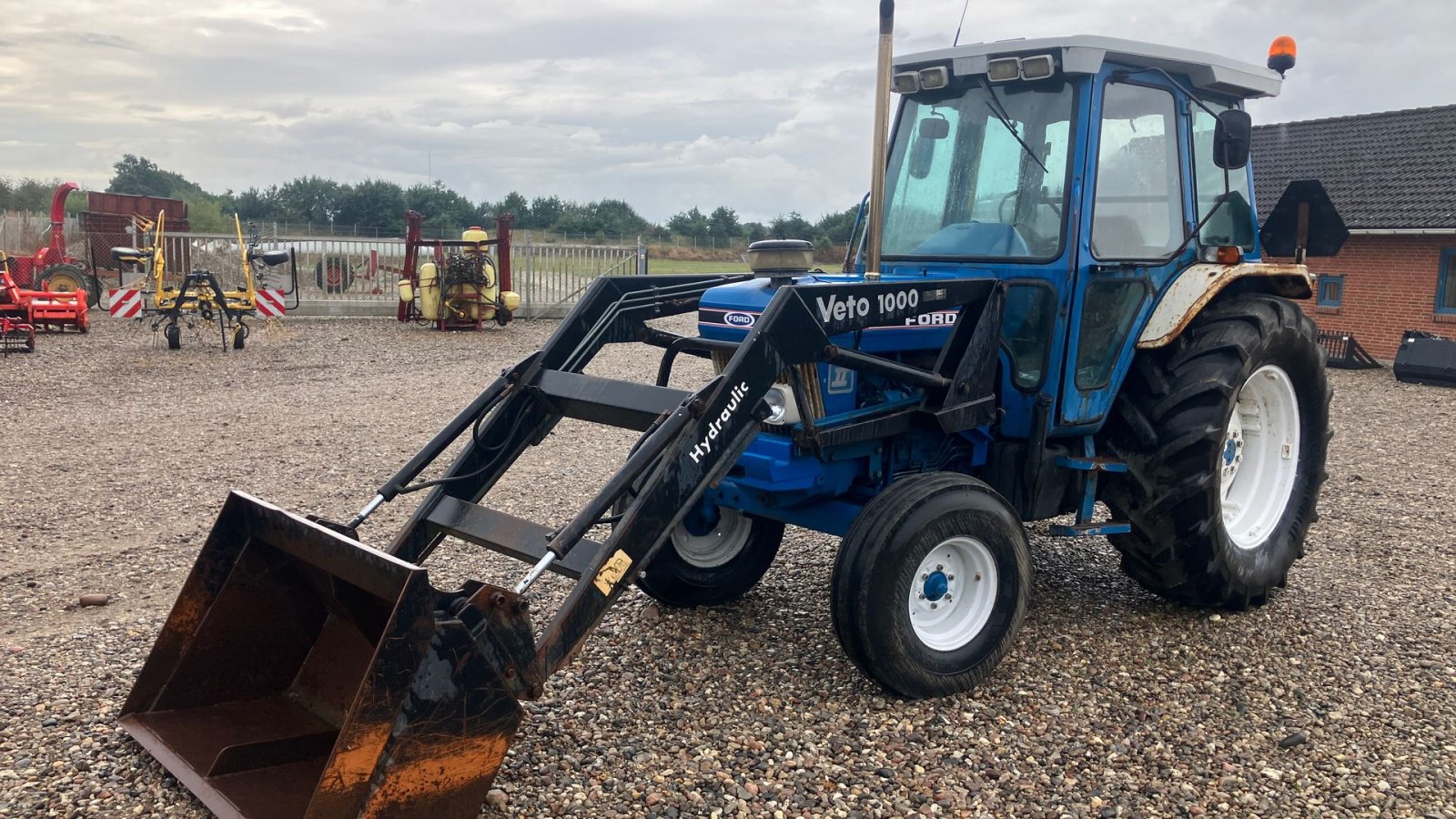 Traktor del tipo Ford FORD 7610 II med Frontlæsser, Gebrauchtmaschine en Rødekro (Imagen 4)
