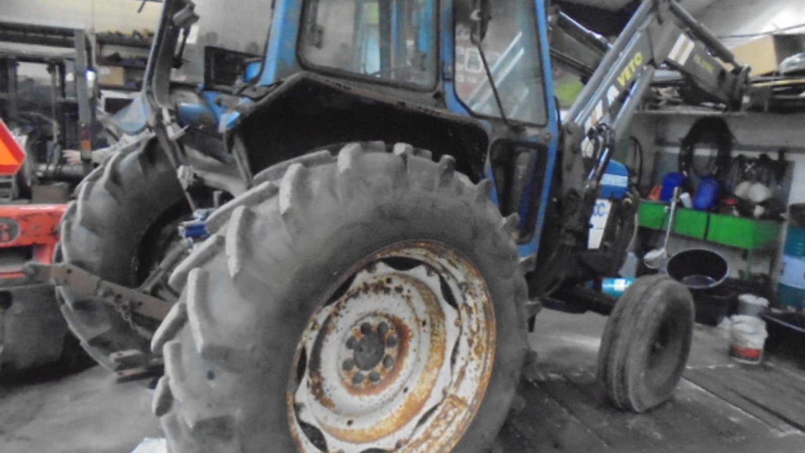 Traktor typu Ford FORD 7610 II med Frontlæsser, Gebrauchtmaschine w Rønde (Zdjęcie 1)