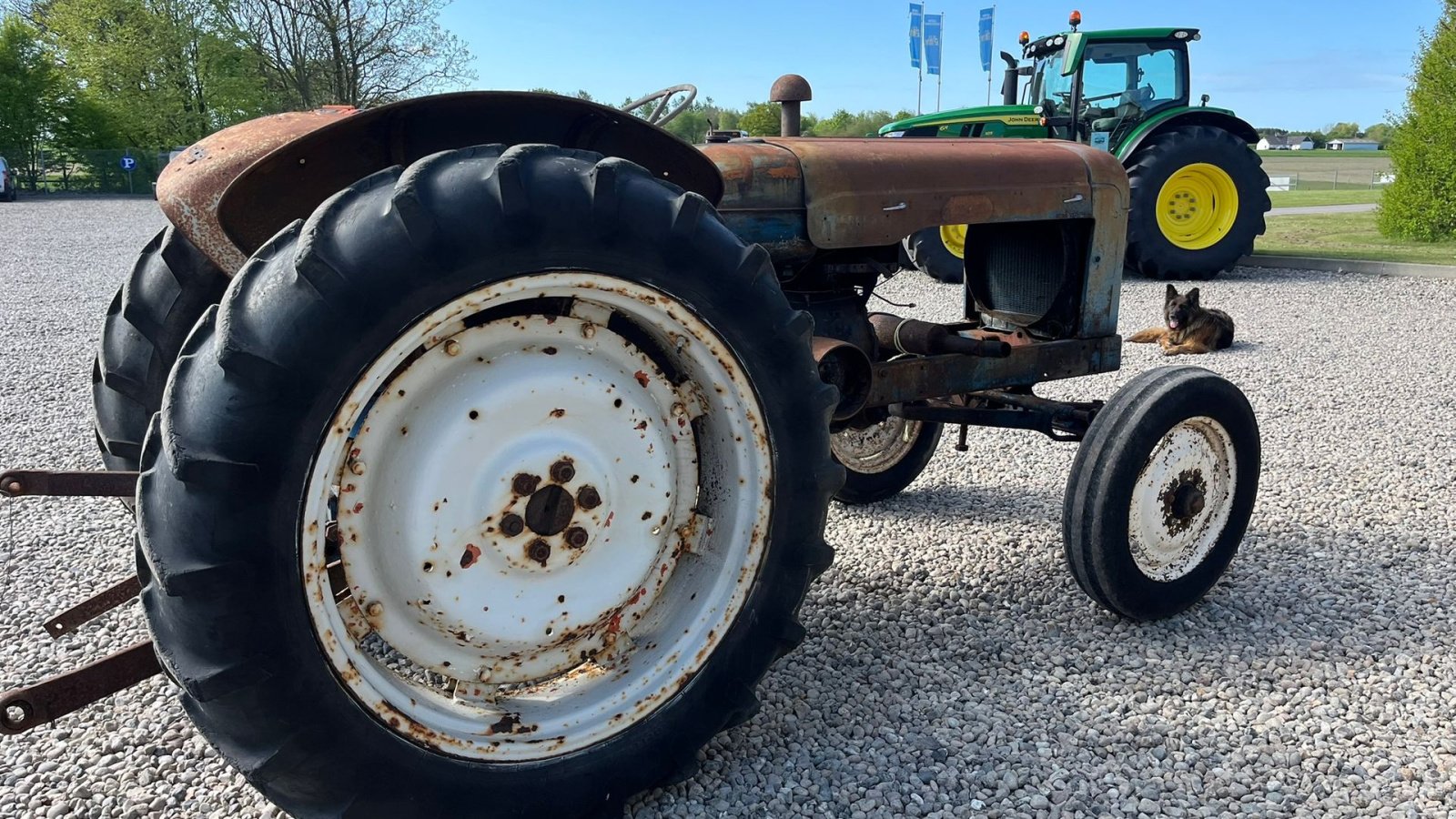 Traktor des Typs Ford Major Motoren mangler, men mange god dele., Gebrauchtmaschine in Lintrup (Bild 14)