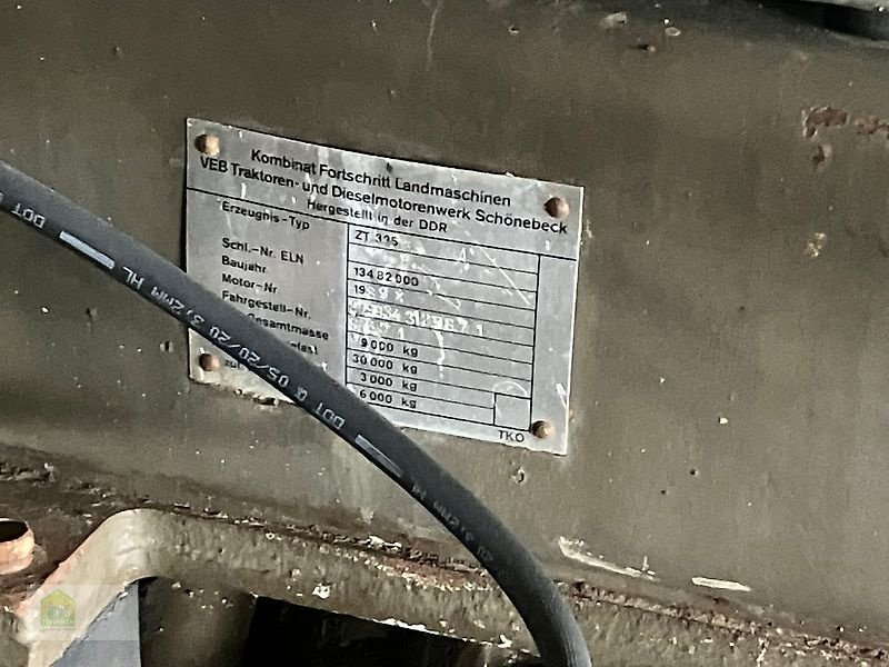 Traktor van het type Fortschritt ZT 325 A, Gebrauchtmaschine in Salsitz (Foto 12)