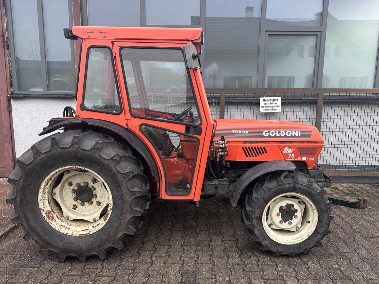 Traktor des Typs Goldoni Star 75 Allrad Traktor Schlepper John Deere Motor, Gebrauchtmaschine in Bühl (Bild 4)