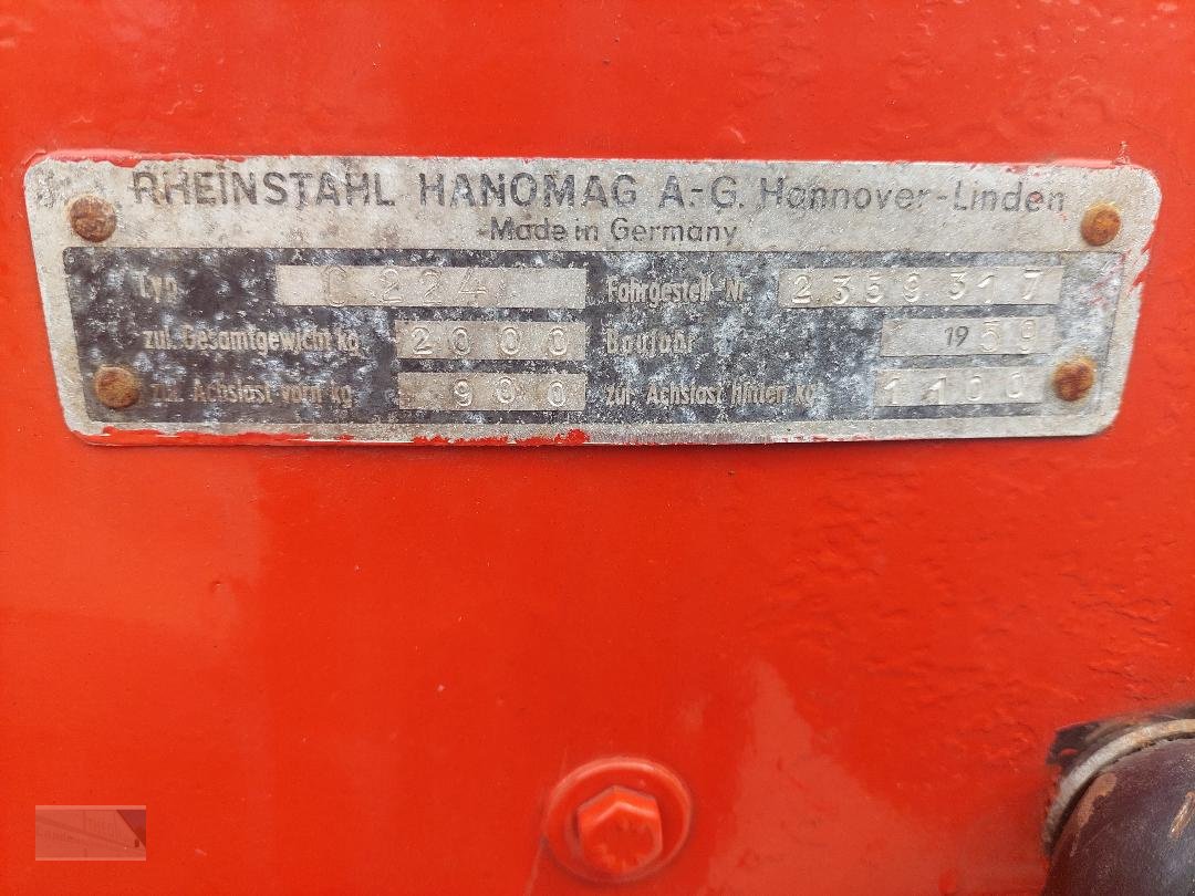 Traktor a típus Hanomag Brillant 601, Gebrauchtmaschine ekkor: Kleinlangheim - Atzhausen (Kép 12)