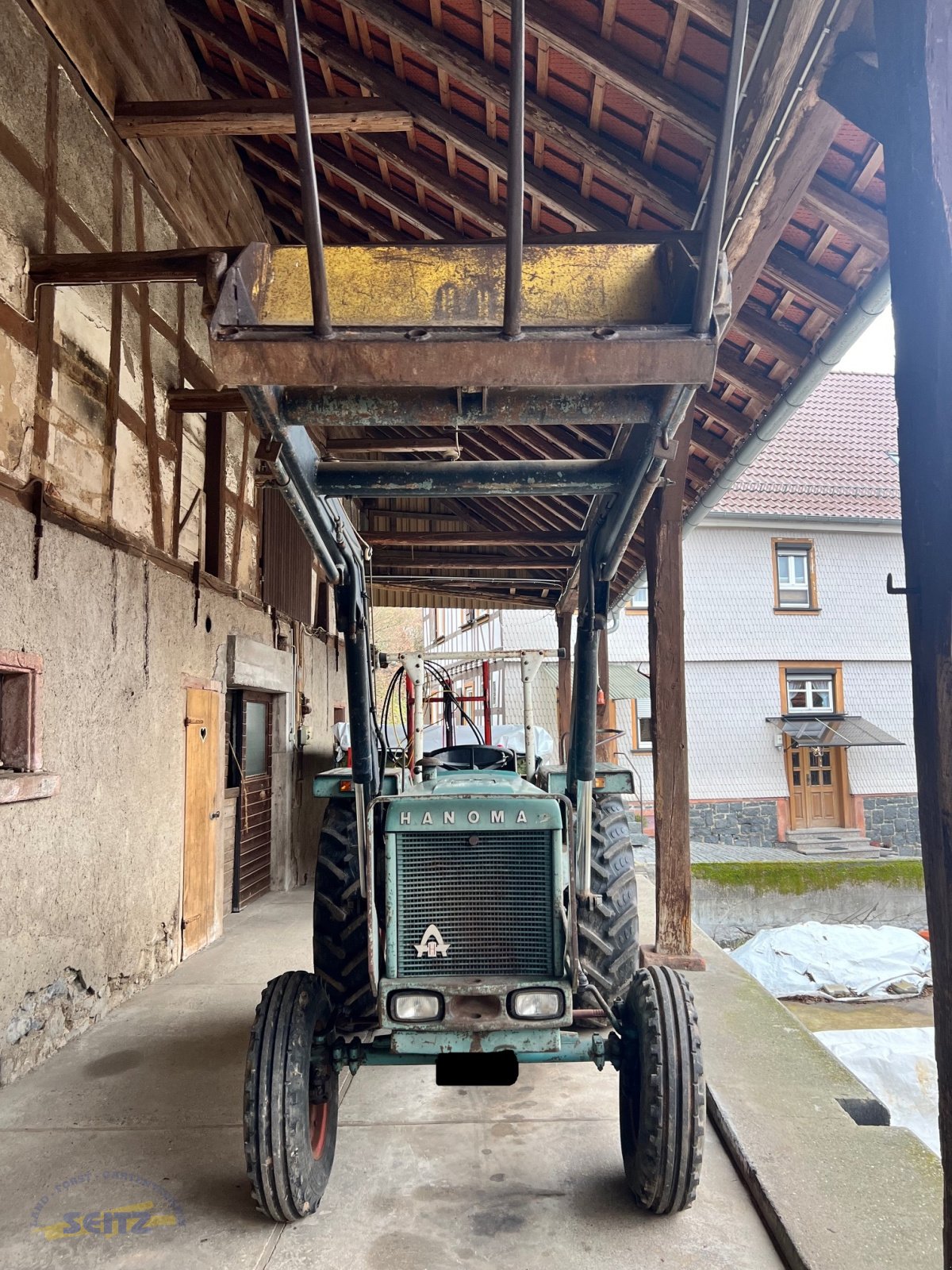 Traktor типа Hanomag Granit 500, Gebrauchtmaschine в Lindenfels-Glattbach (Фотография 3)