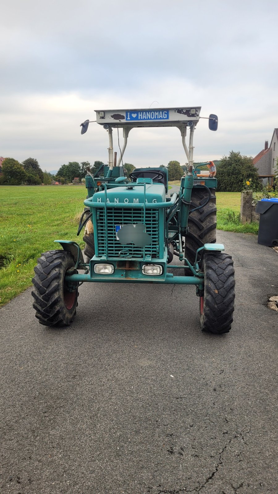 Traktor Türe ait Hanomag Granit 501, Gebrauchtmaschine içinde Extertal (resim 1)