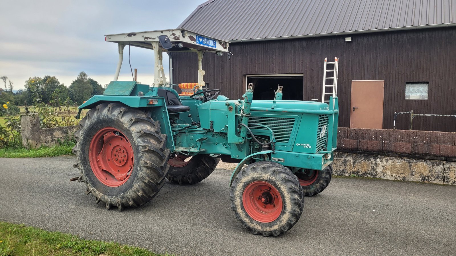 Traktor Türe ait Hanomag Granit 501, Gebrauchtmaschine içinde Extertal (resim 2)