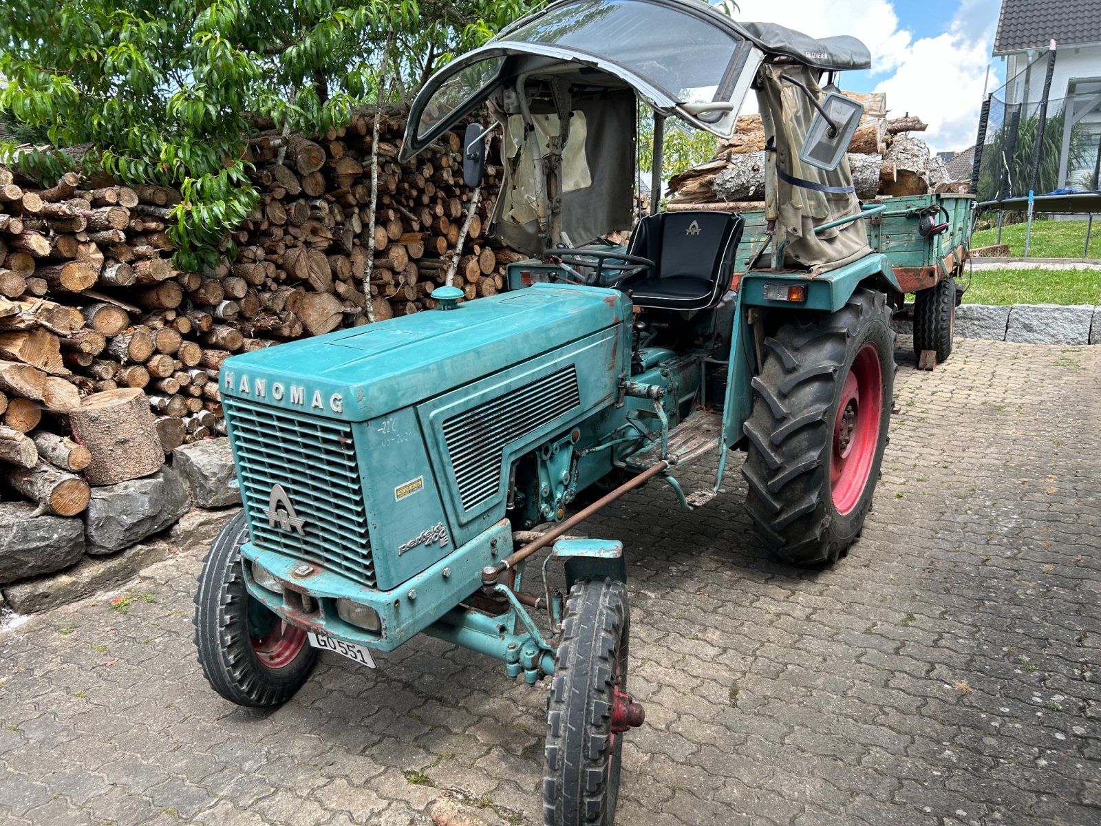 Traktor типа Hanomag Perfect 400, Gebrauchtmaschine в Fichtenau (Фотография 1)