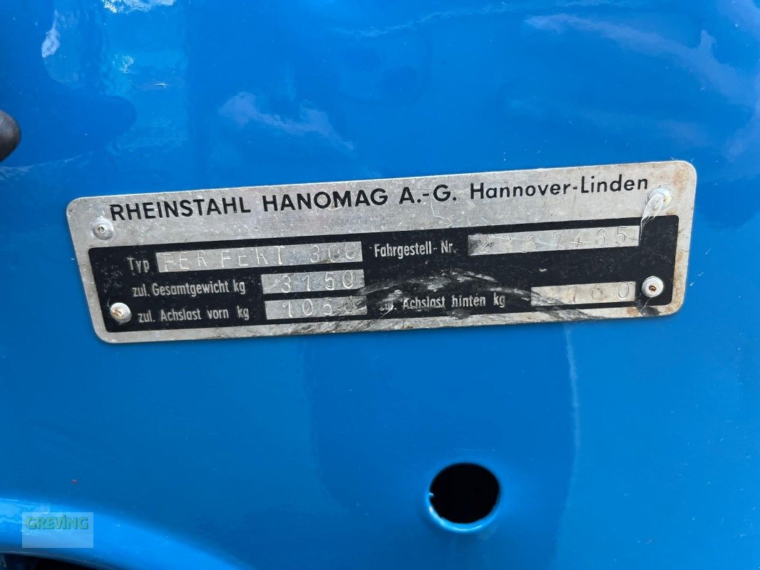 Traktor типа Hanomag Perfekt 300, Gebrauchtmaschine в Ahaus (Фотография 11)