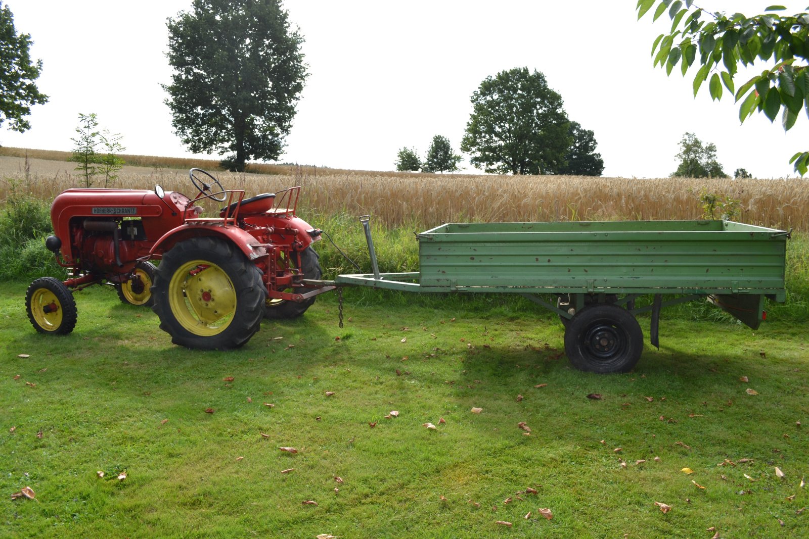 Traktor van het type Hofherr Schrantz Junior, Gebrauchtmaschine in Schweiggers (Foto 1)