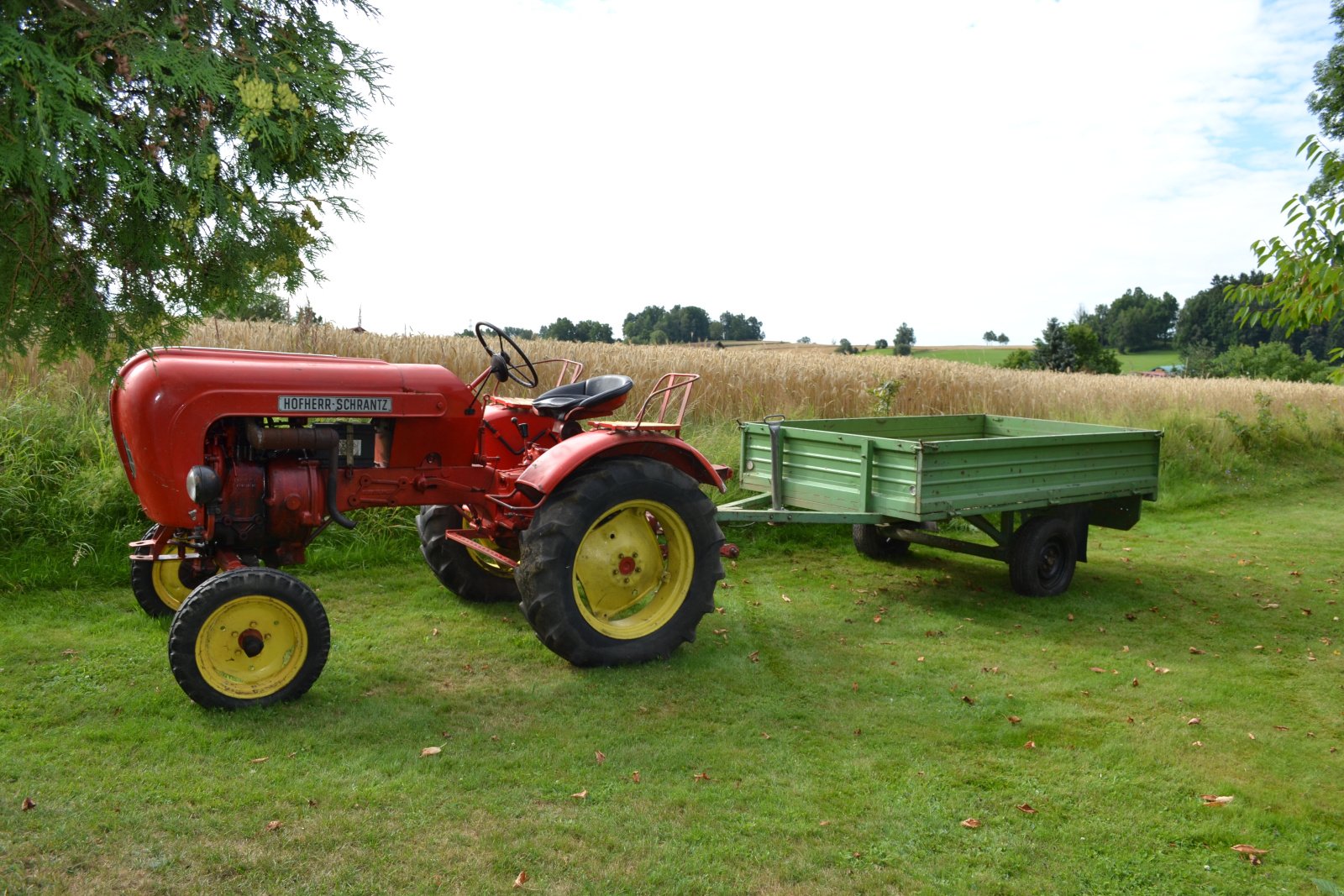Traktor van het type Hofherr Schrantz Junior, Gebrauchtmaschine in Schweiggers (Foto 2)