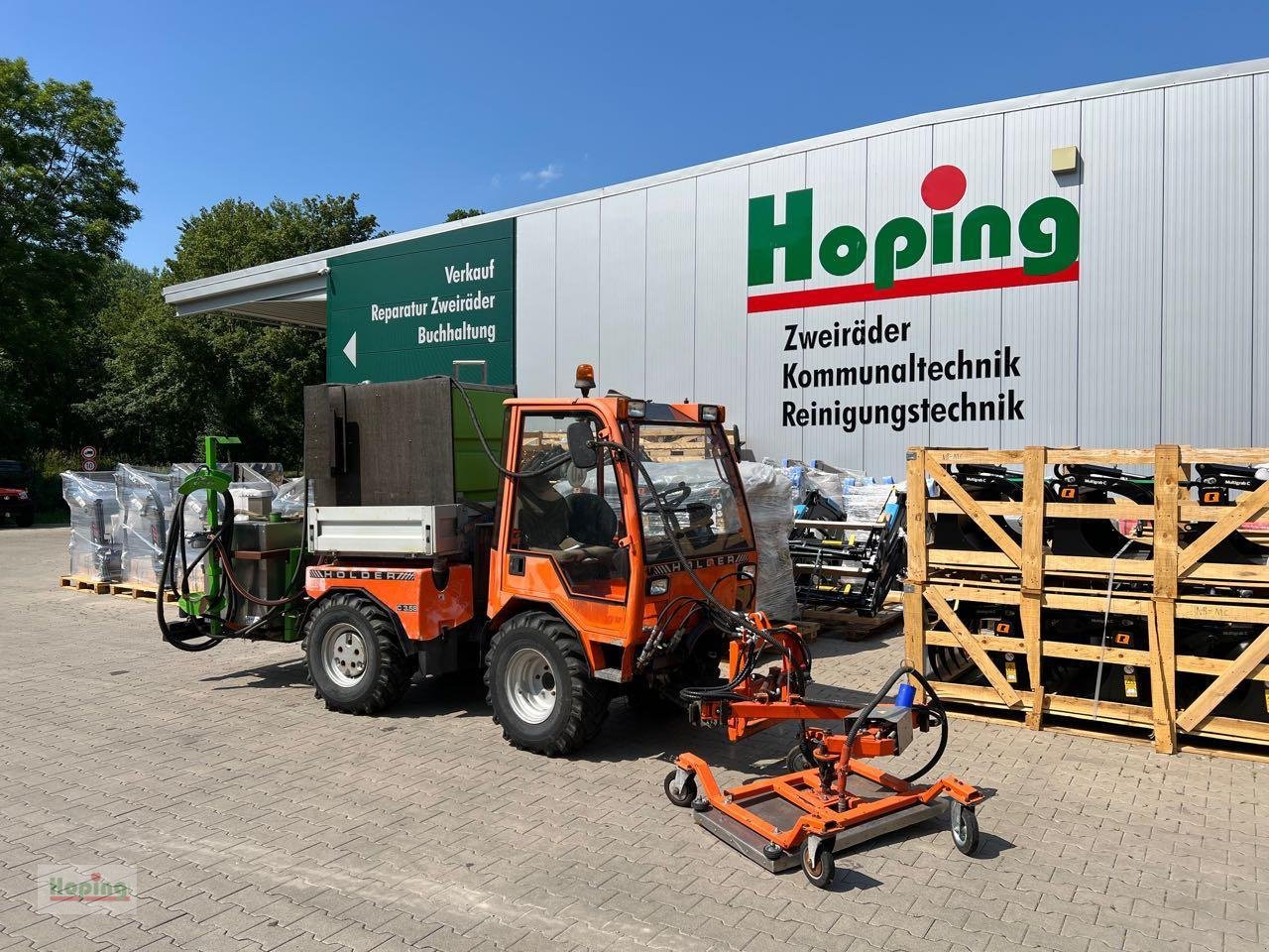 Traktor typu Holder 203, Gebrauchtmaschine v Bakum (Obrázek 4)