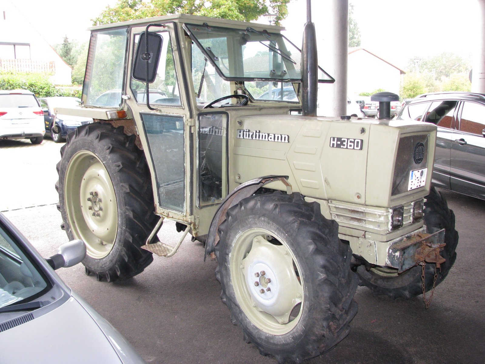 Traktor от тип Hürlimann H 360 A, Gebrauchtmaschine в Königsmoos (Снимка 1)