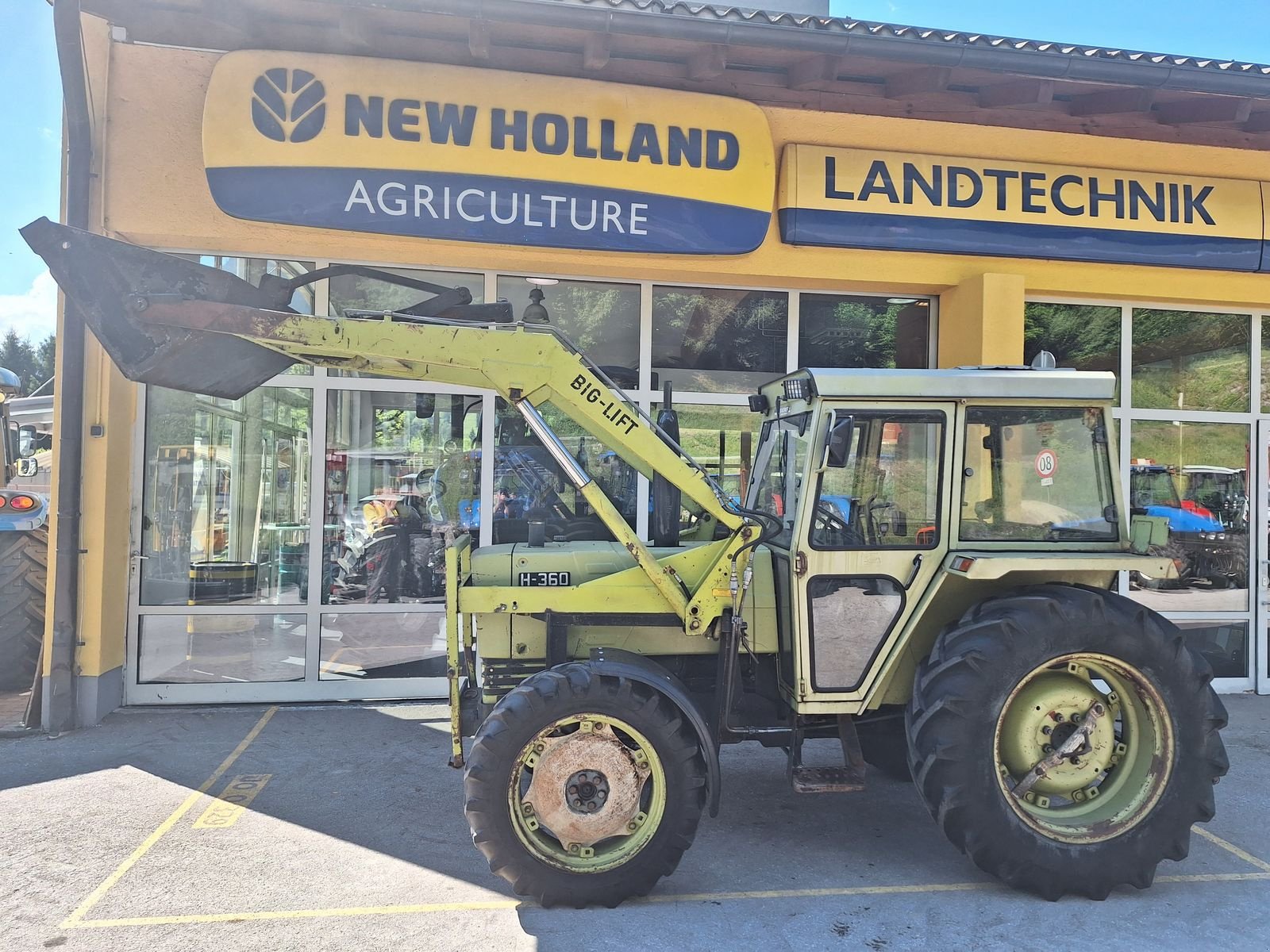 Traktor typu Hürlimann H 360, Gebrauchtmaschine v Burgkirchen (Obrázek 3)