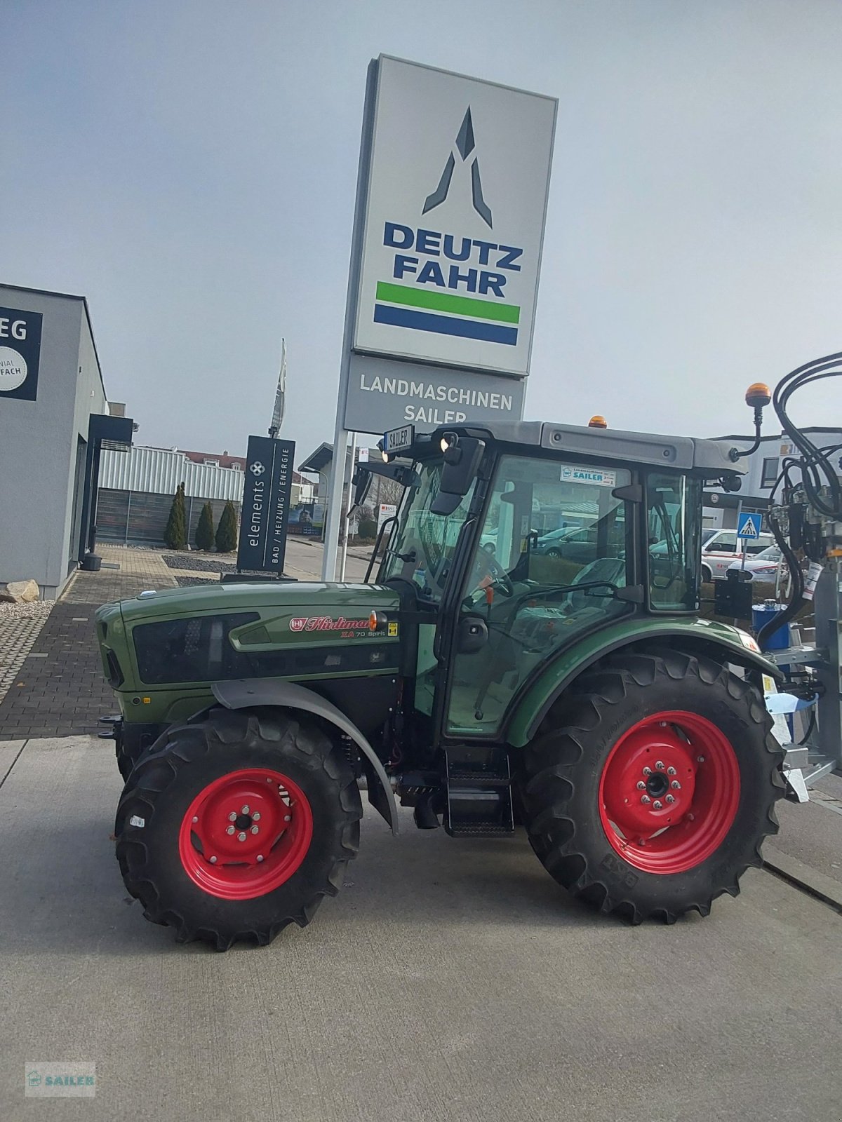 Traktor van het type Hürlimann XA 70, Neumaschine in Landsberg (Foto 1)