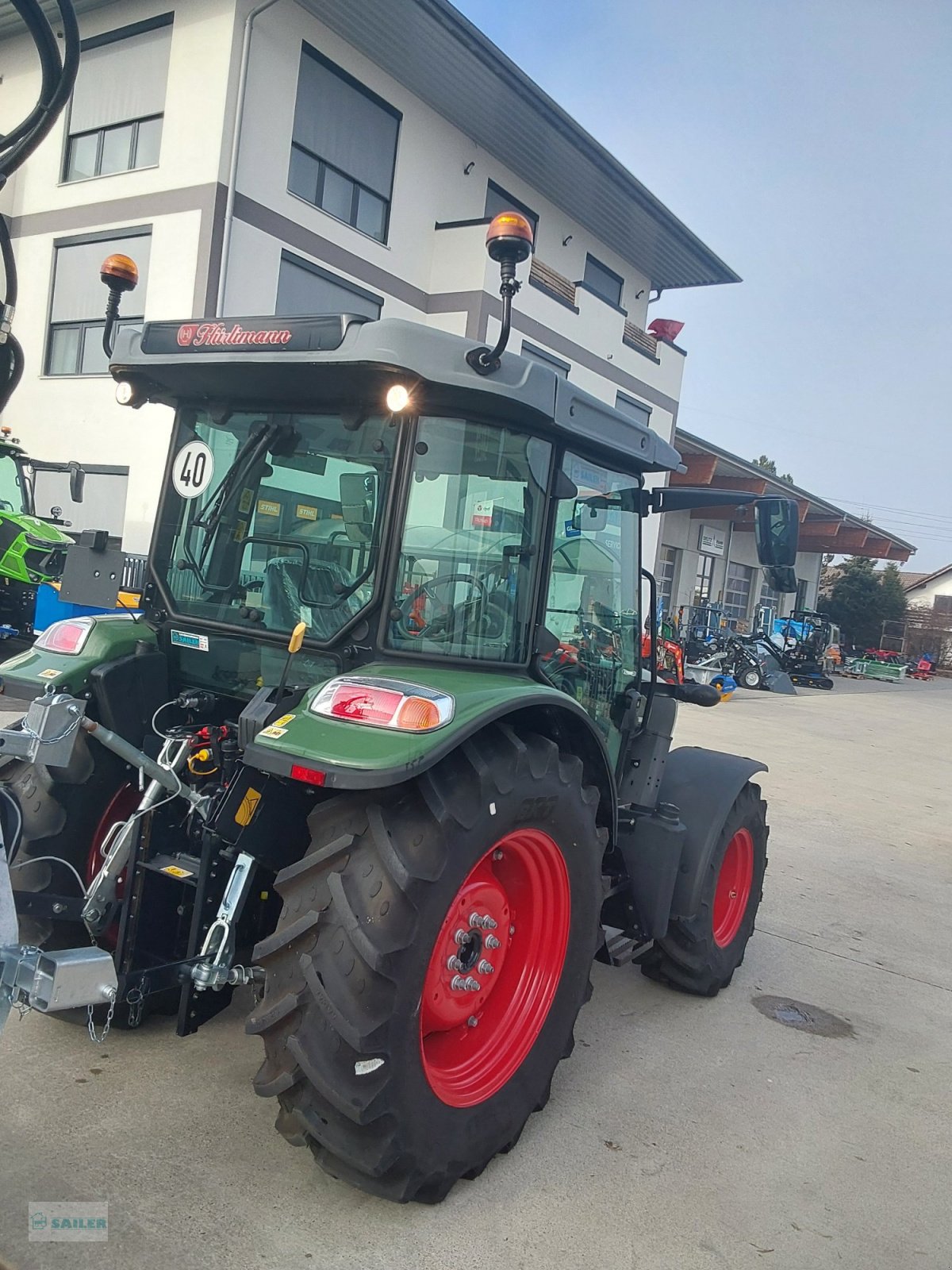 Traktor van het type Hürlimann XA 70, Neumaschine in Landsberg (Foto 3)