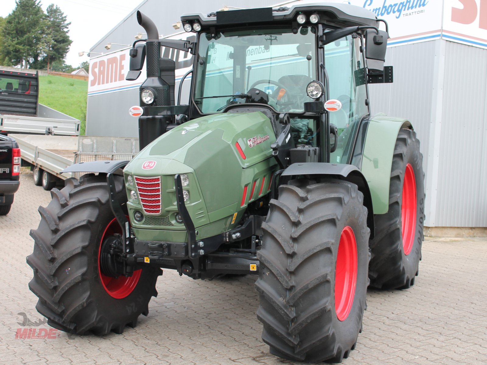 Traktor typu Hürlimann XB 115 GS, Neumaschine v Gebenbach (Obrázek 1)