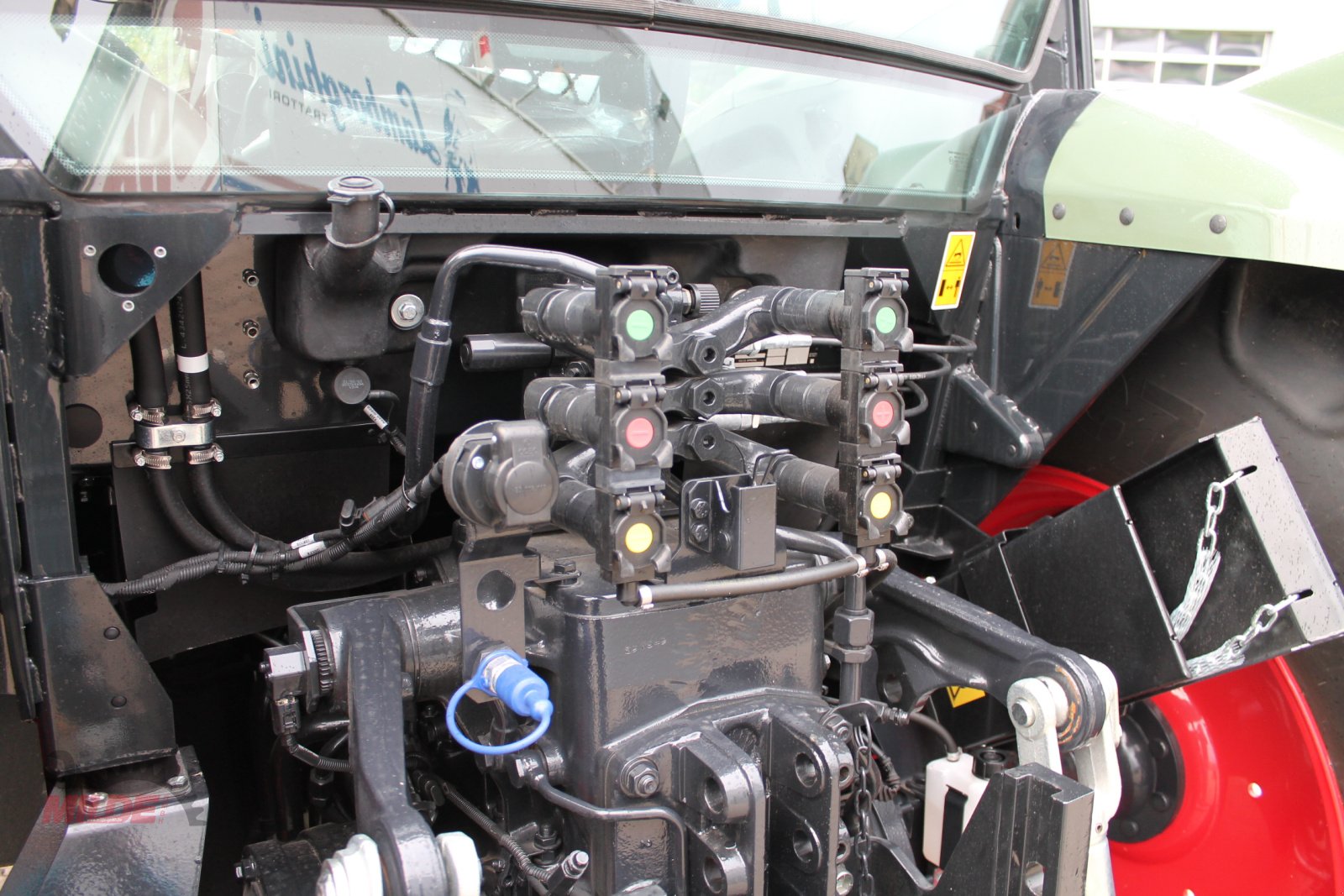 Traktor typu Hürlimann XB 115 GS, Neumaschine v Gebenbach (Obrázek 7)