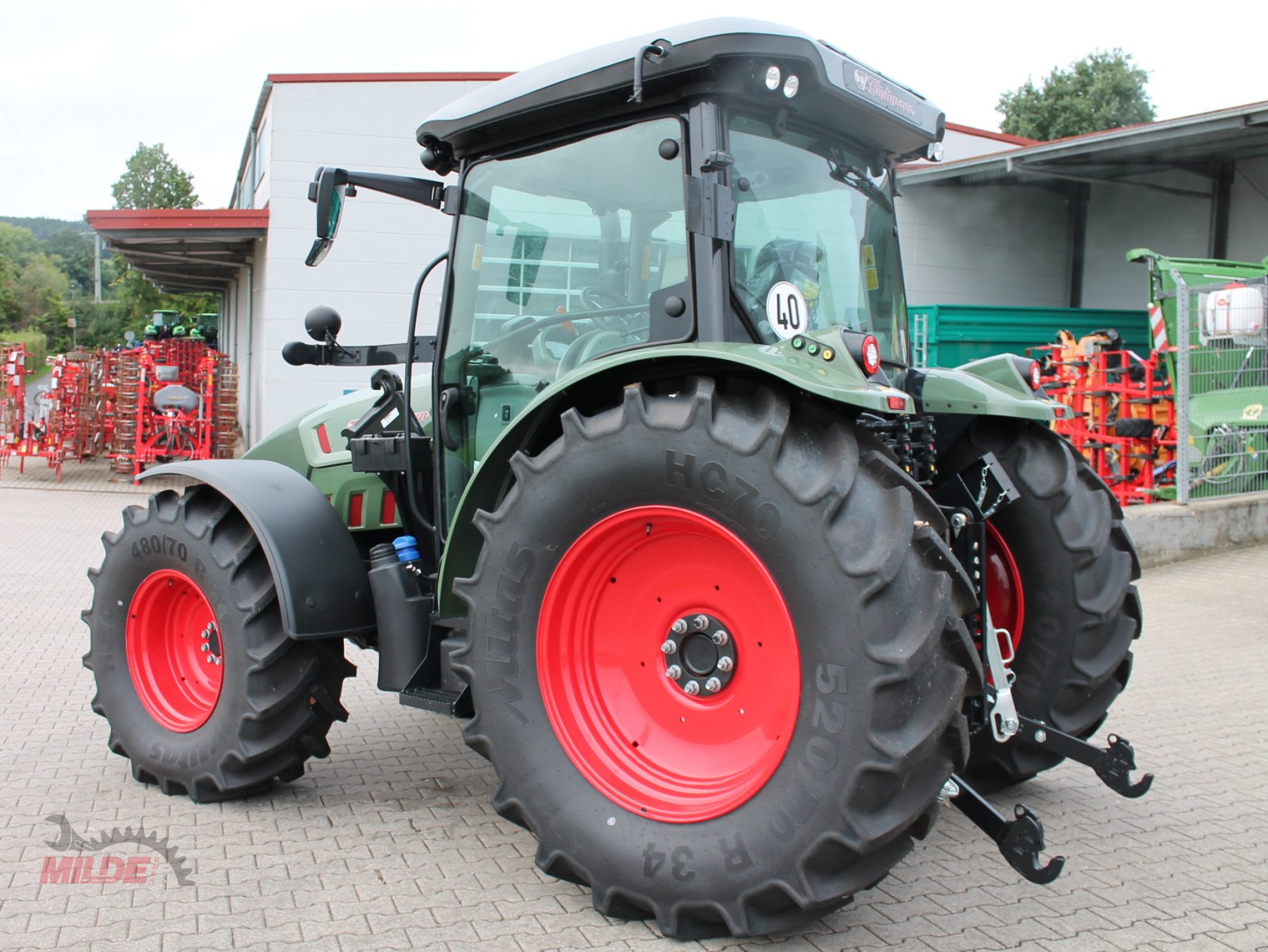 Traktor typu Hürlimann XB 115 GS, Neumaschine v Gebenbach (Obrázek 8)