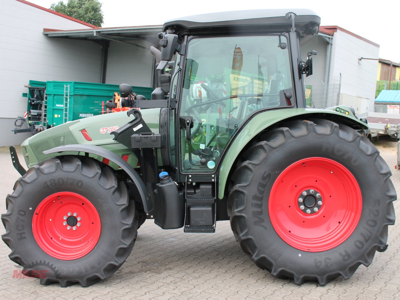 Traktor typu Hürlimann XB 115 GS, Neumaschine v Gebenbach (Obrázek 9)