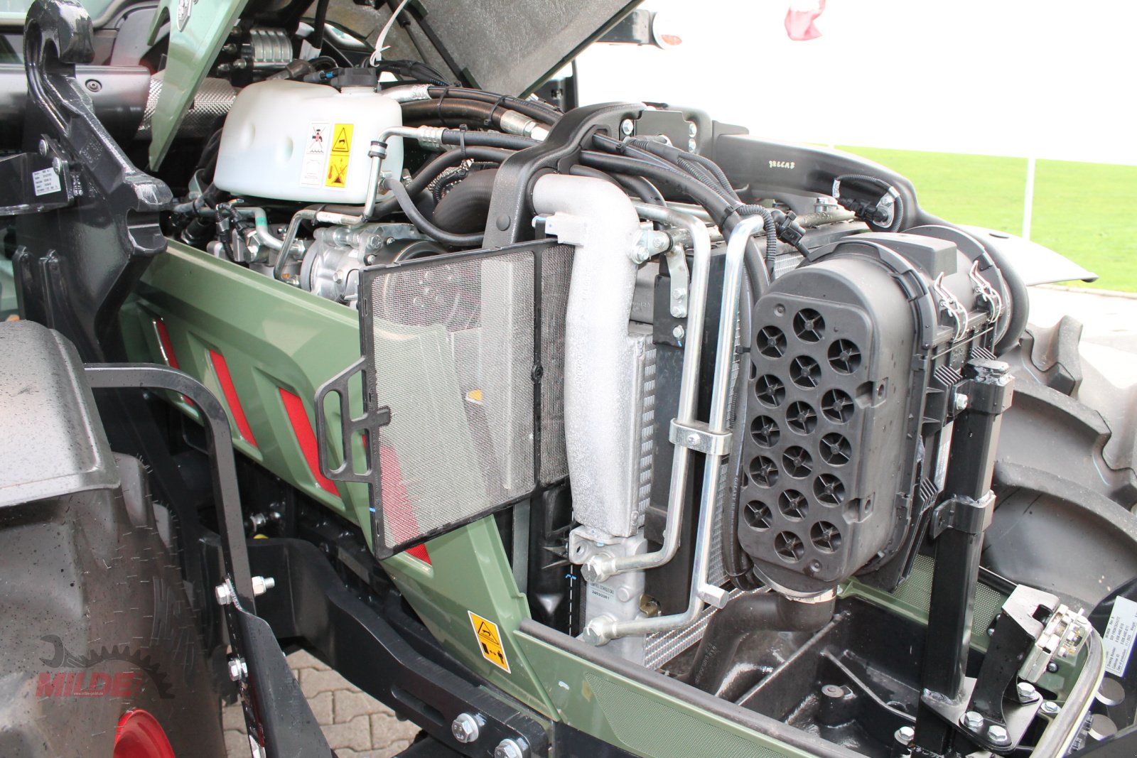 Traktor typu Hürlimann XB 115 GS, Neumaschine v Gebenbach (Obrázek 14)