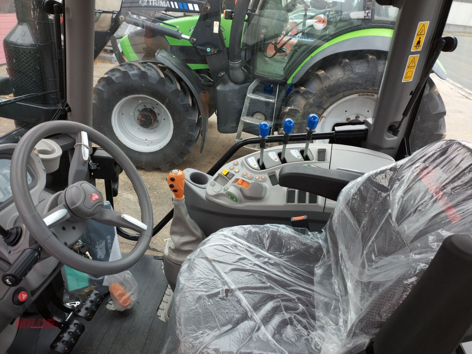 Traktor des Typs Hürlimann XB 95 GS, Neumaschine in Gebenbach (Bild 9)