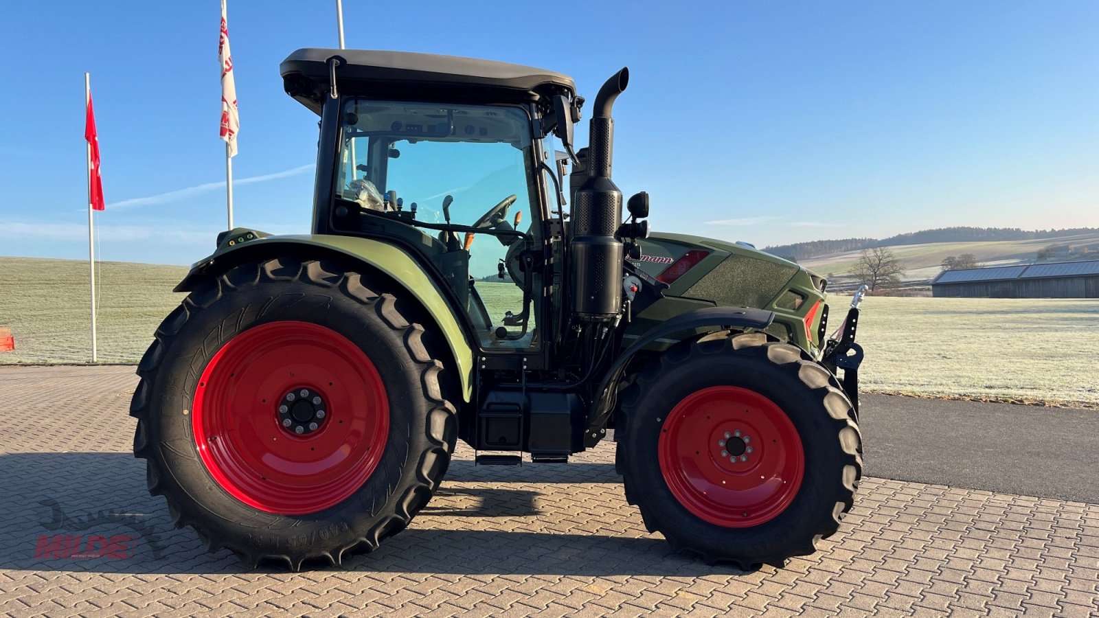 Traktor des Typs Hürlimann XL.K 115 GS / Deutz-Fahr 6115C, Neumaschine in Gebenbach (Bild 9)