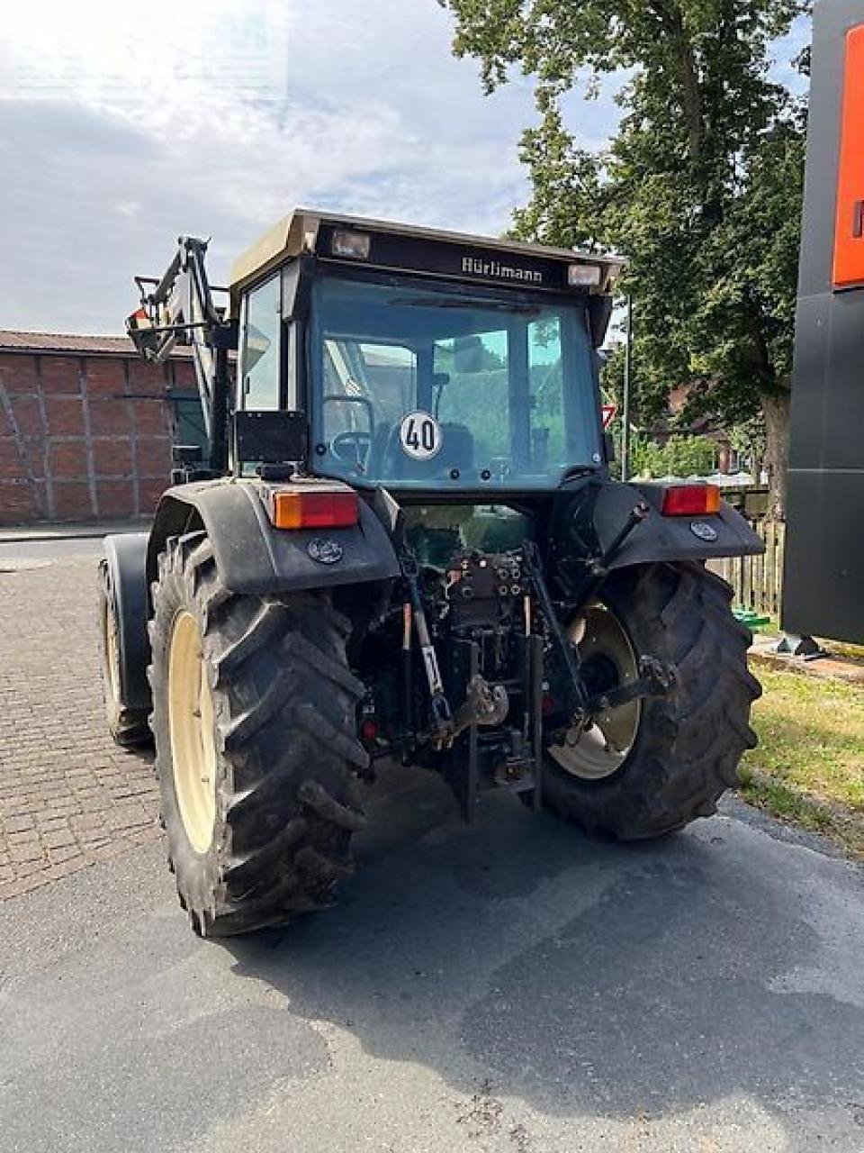 Traktor типа Hürlimann xt908, Gebrauchtmaschine в SUDERBURG/HOLXEN (Фотография 3)
