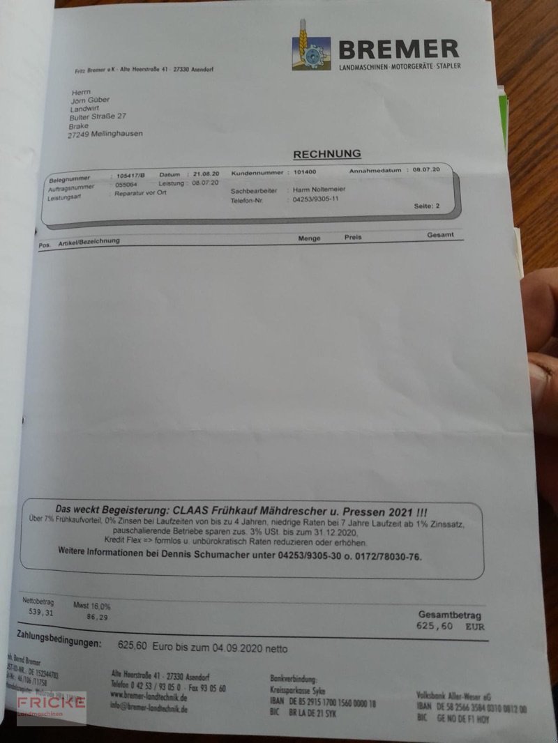 Traktor of the type IHC 423, Gebrauchtmaschine in Bockel - Gyhum (Picture 24)