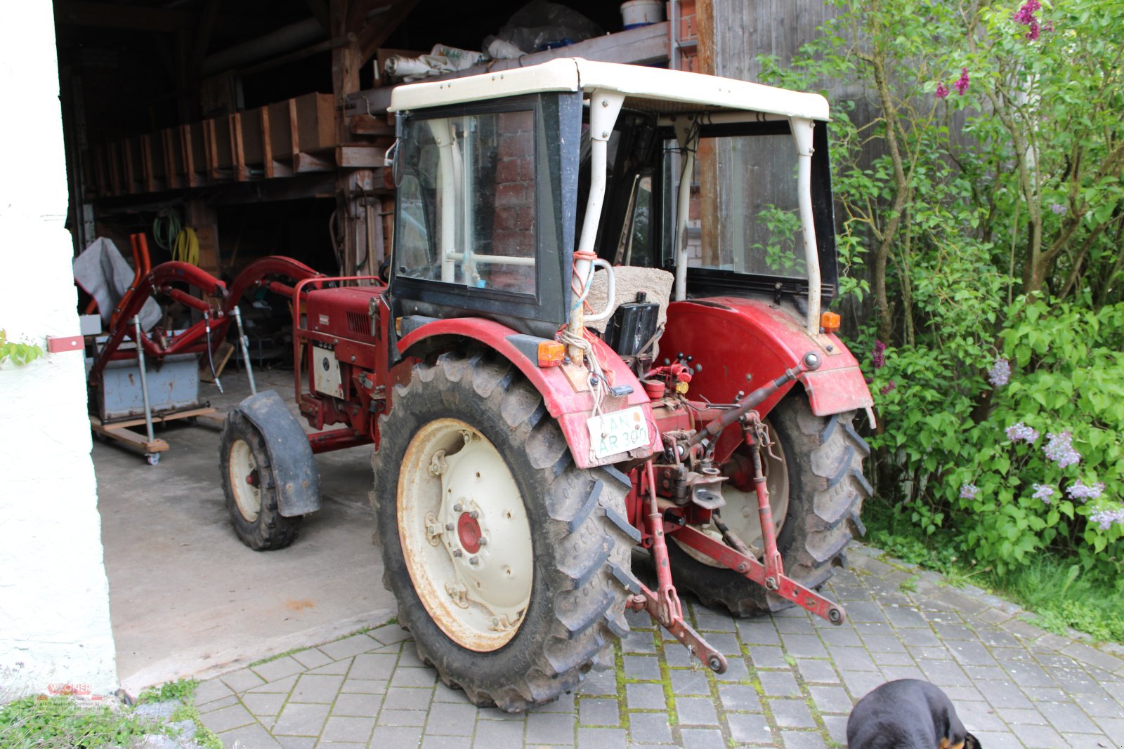 Traktor des Typs IHC 533, Gebrauchtmaschine in Ansbach (Bild 5)
