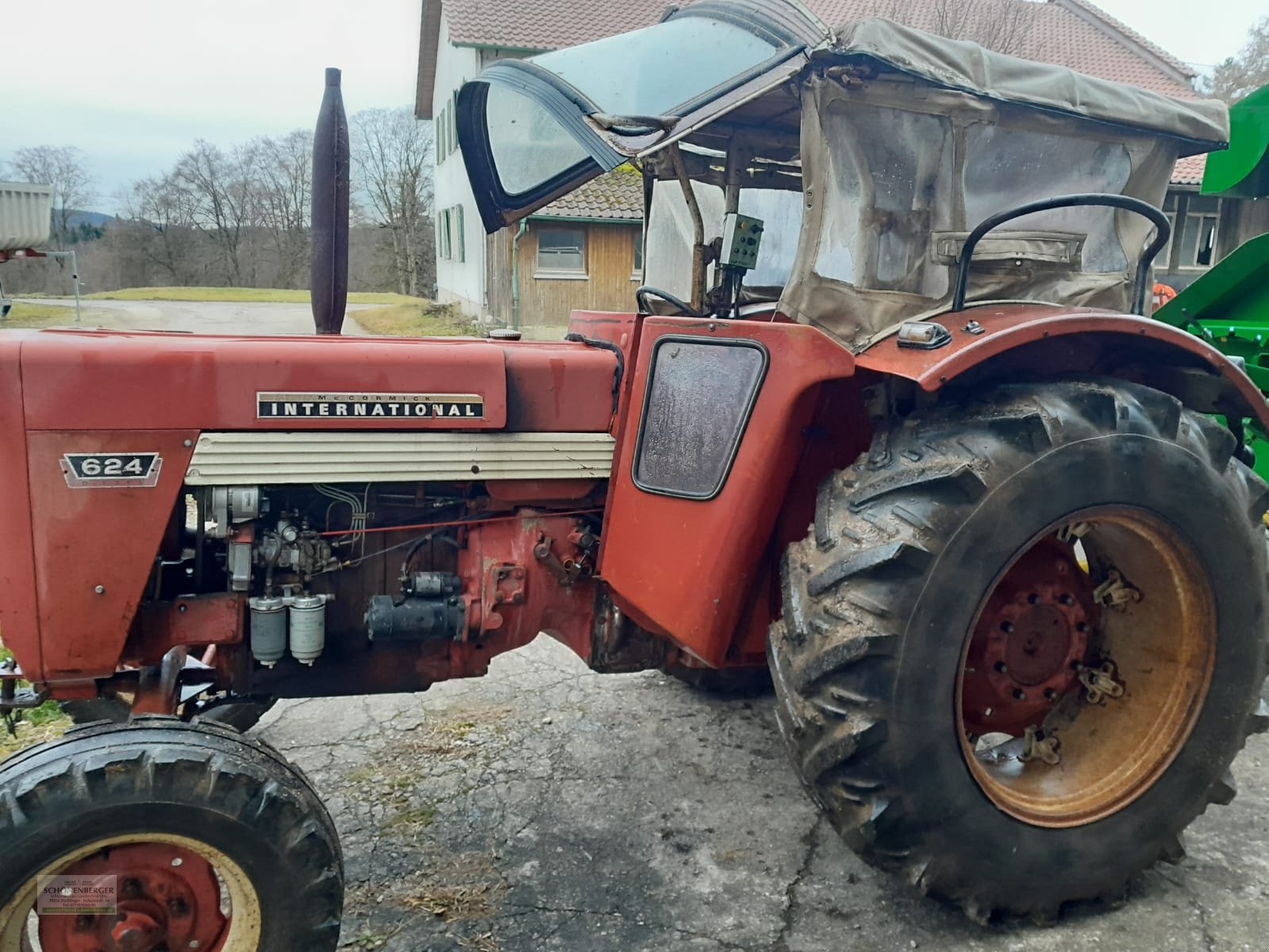 Traktor типа IHC 624, Gebrauchtmaschine в Steisslingen (Фотография 2)