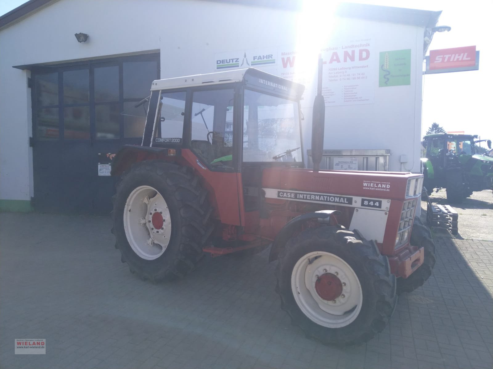 Traktor του τύπου IHC 844 AS, Gebrauchtmaschine σε Lossburg-Wittendorf (Φωτογραφία 2)