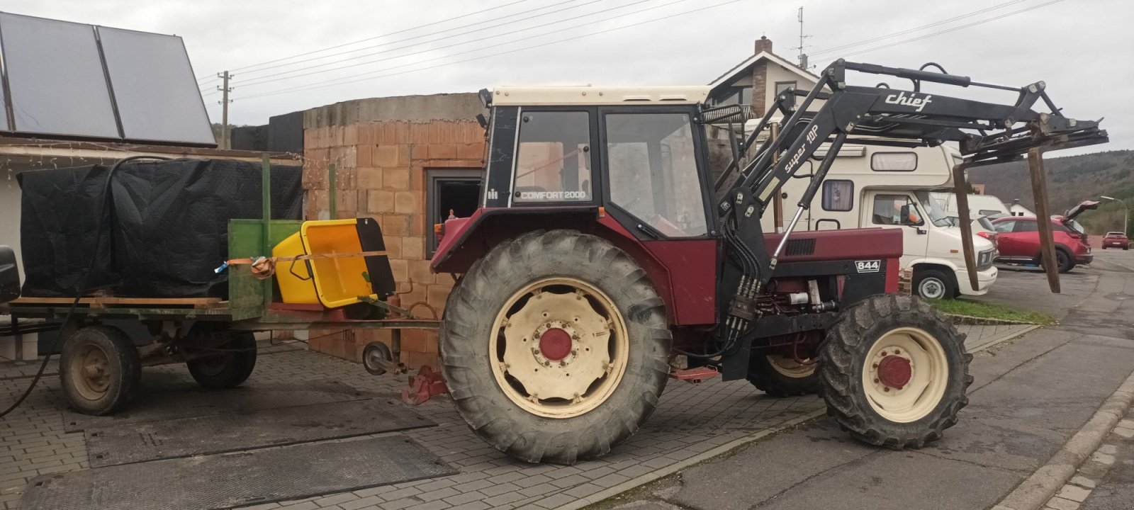 Traktor typu IHC 844 AS, Gebrauchtmaschine w Lauda-Königshofen (Zdjęcie 1)