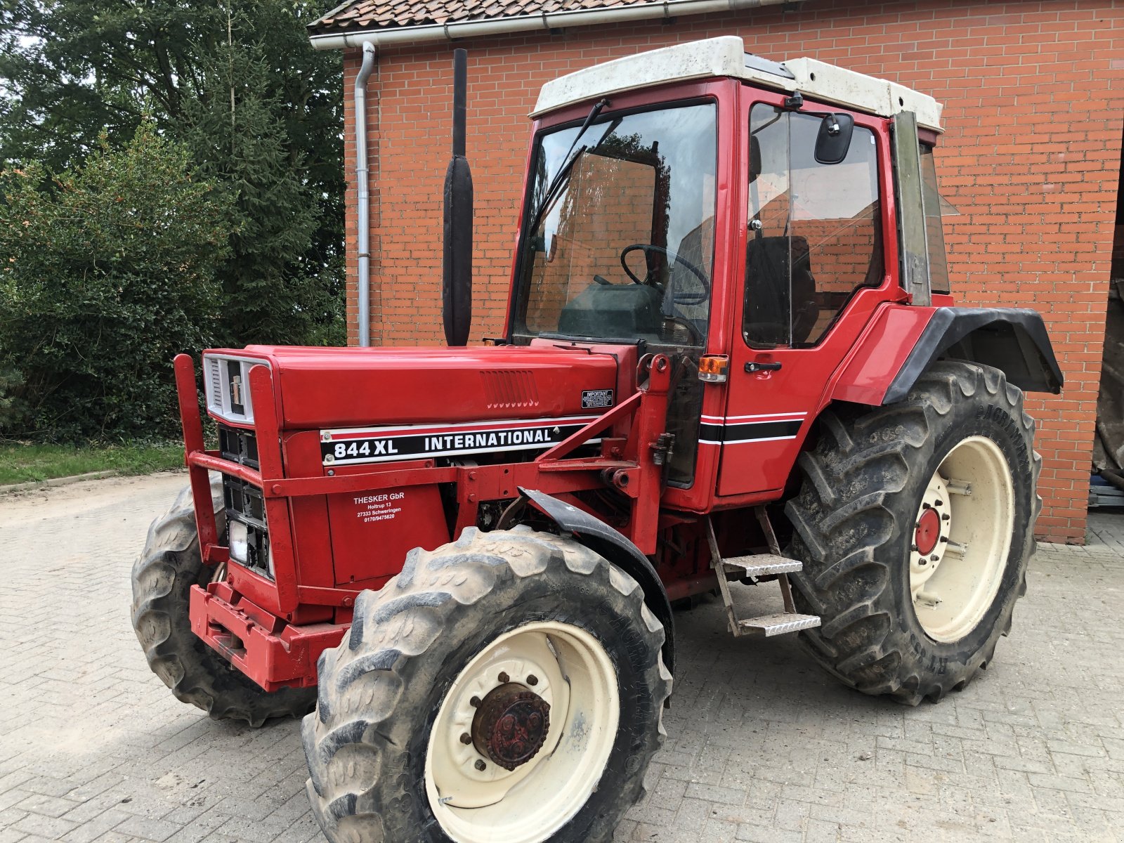 Traktor des Typs IHC 844 XL, Gebrauchtmaschine in Schweringen (Bild 6)
