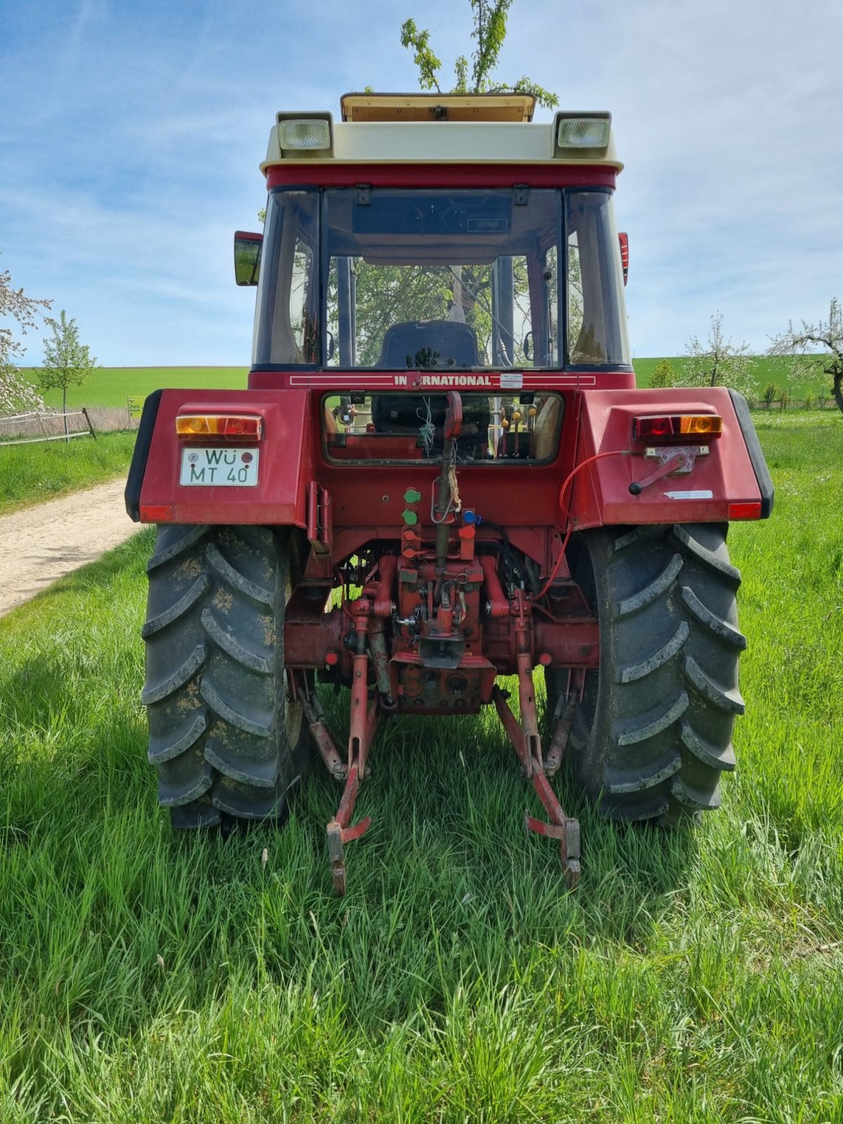 Traktor del tipo IHC 844 XL, Gebrauchtmaschine In Seinsheim (Immagine 7)