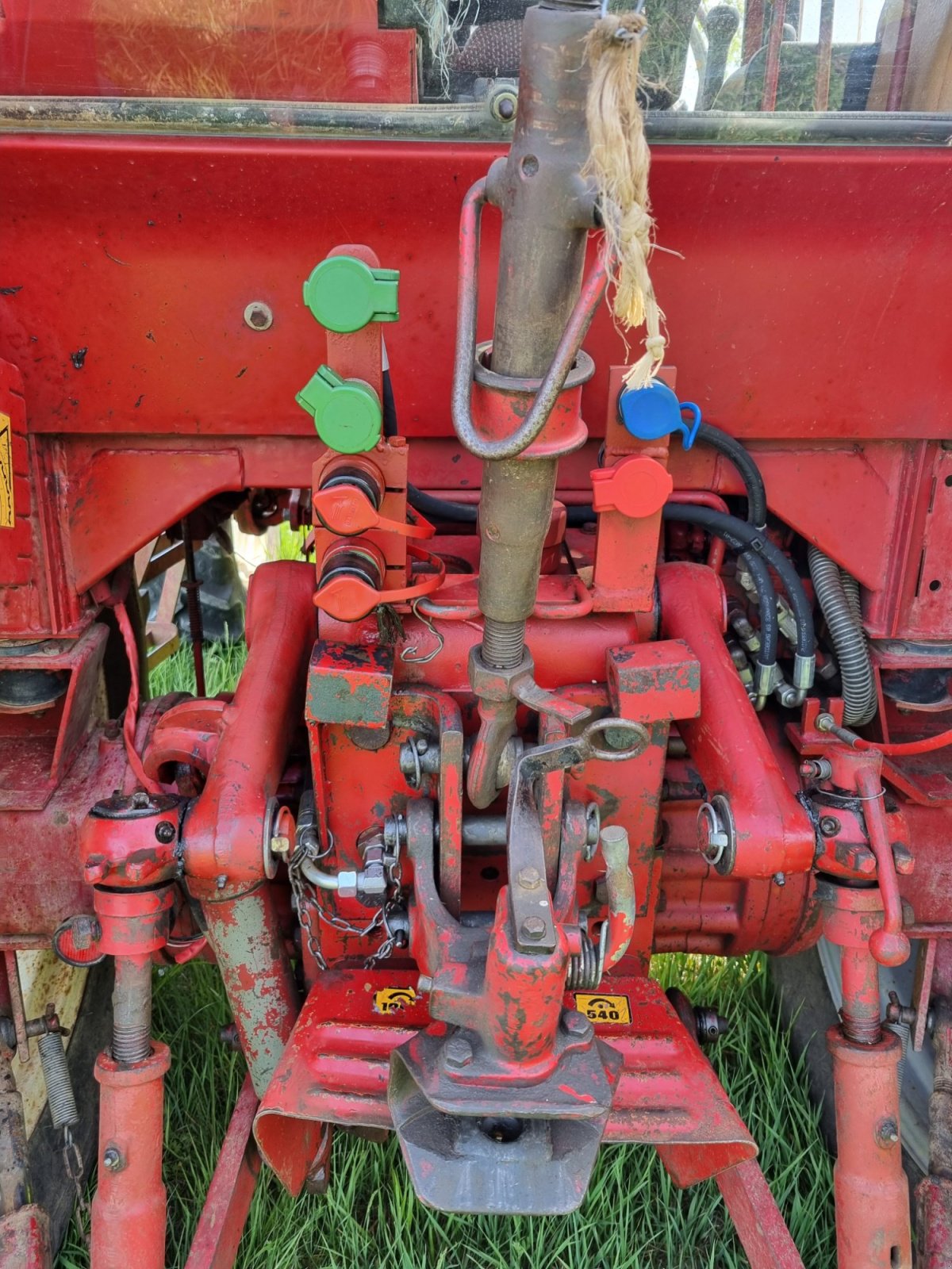 Traktor del tipo IHC 844 XL, Gebrauchtmaschine In Seinsheim (Immagine 8)