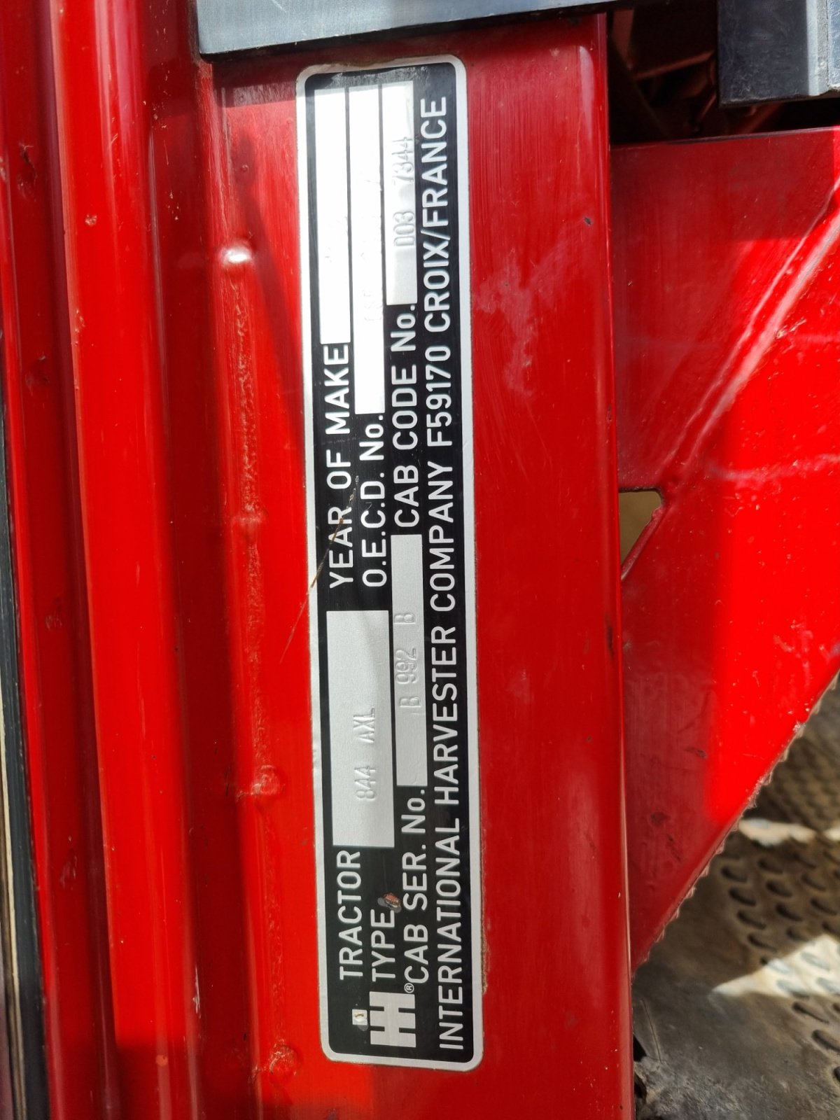 Traktor del tipo IHC 844 XL, Gebrauchtmaschine In Seinsheim (Immagine 18)