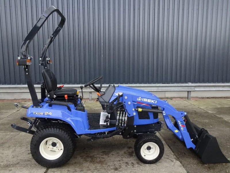Traktor del tipo Iseki met voorlader .TXGS24, Neumaschine en Losdorp (Imagen 1)