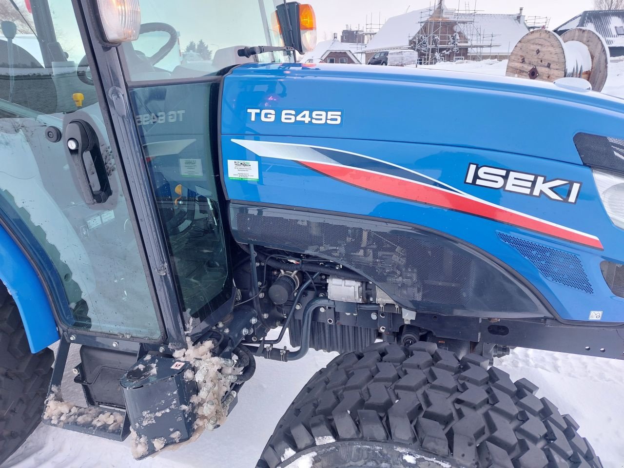 Traktor Türe ait Iseki TG6495, Gebrauchtmaschine içinde Ouderkerk aan den IJssel (resim 7)