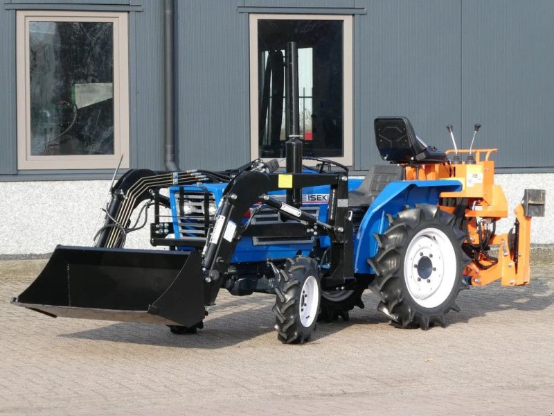 Traktor tipa Iseki TU1700 4wd + BHM95 / 618 Draaiuren / Graaflaadcombinatie, Gebrauchtmaschine u Swifterband