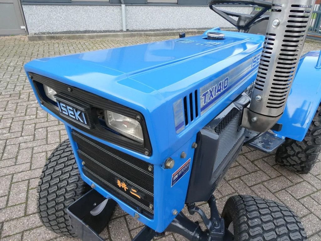 Traktor Türe ait Iseki TX1410 4wd / 460 Draaiuren / Brede Gazonbanden, Gebrauchtmaschine içinde Swifterband (resim 4)