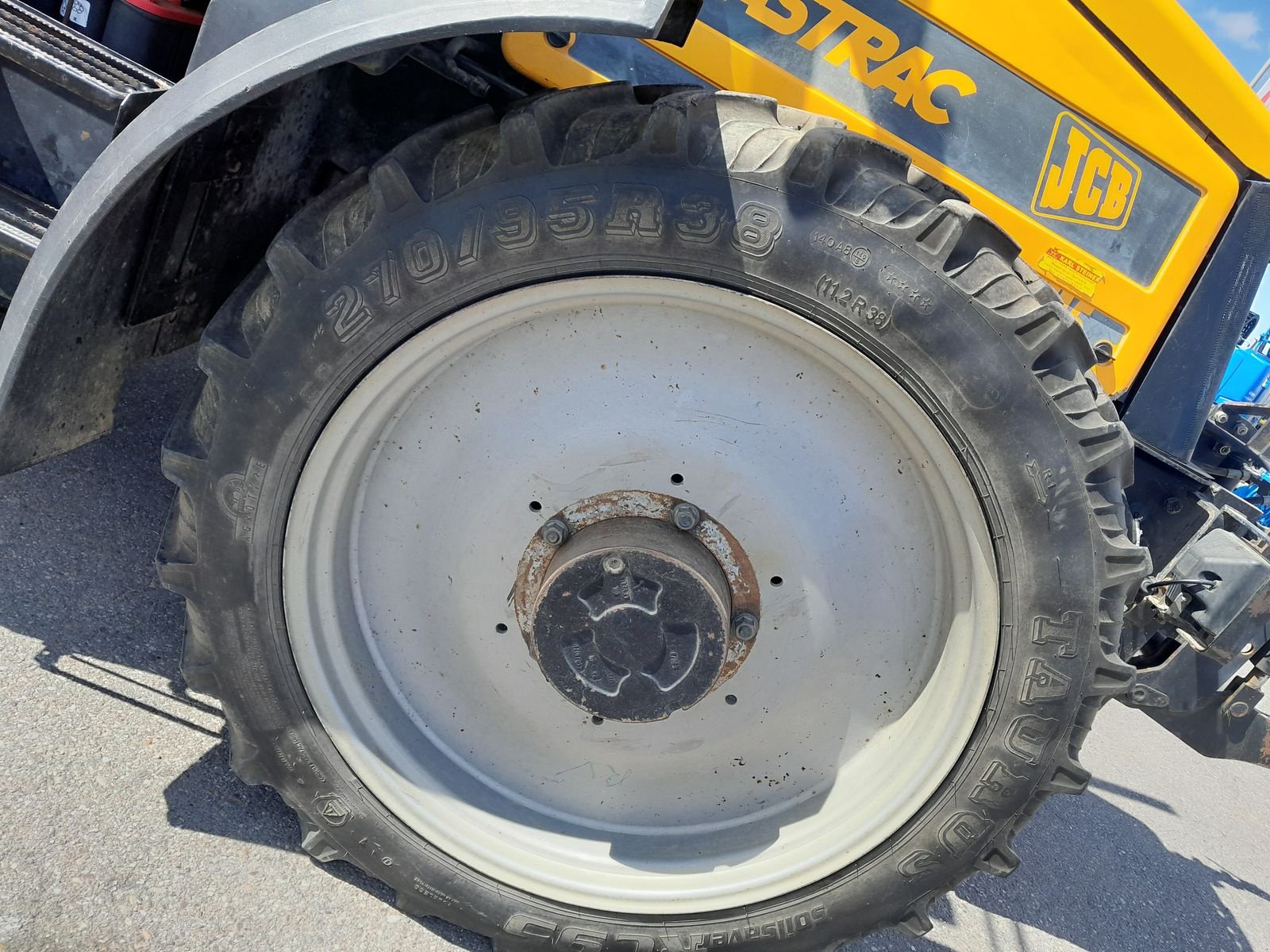 Traktor типа JCB 1115 S turbo, Gebrauchtmaschine в Harmannsdorf (Фотография 4)