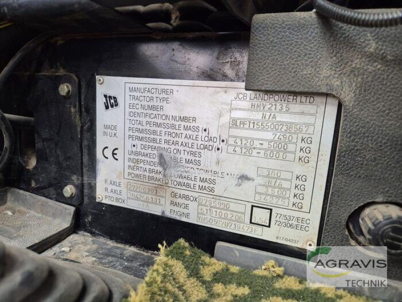 Traktor vrste JCB 2135 4WS FastTrac, Gebrauchtmaschine v Beelen (Slika 29)