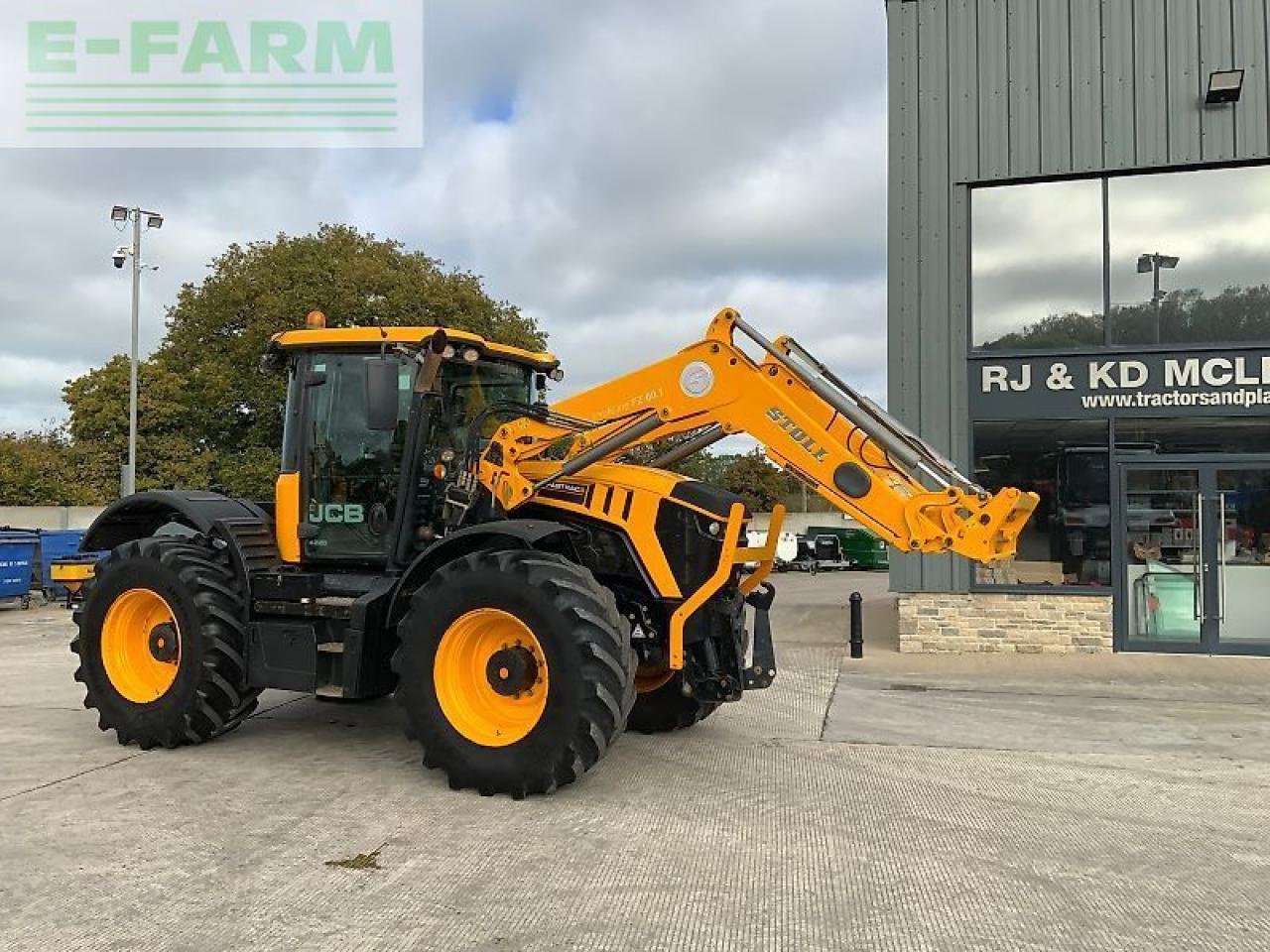 Traktor typu JCB 4220 fastrac tractor (st24632), Gebrauchtmaschine v SHAFTESBURY (Obrázek 14)