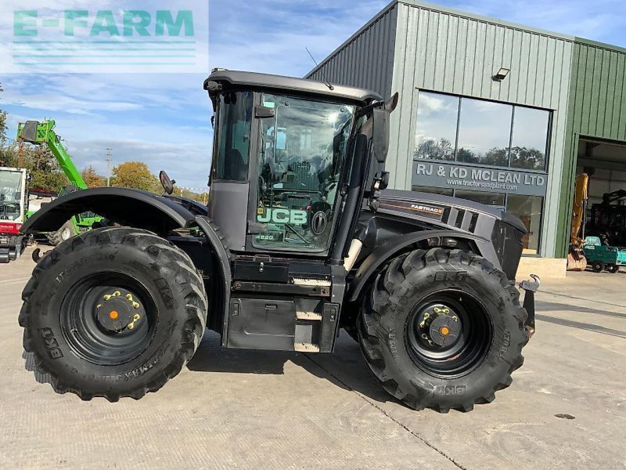 Traktor typu JCB 4220 fastrac tractor (st24887), Gebrauchtmaschine v SHAFTESBURY (Obrázek 10)