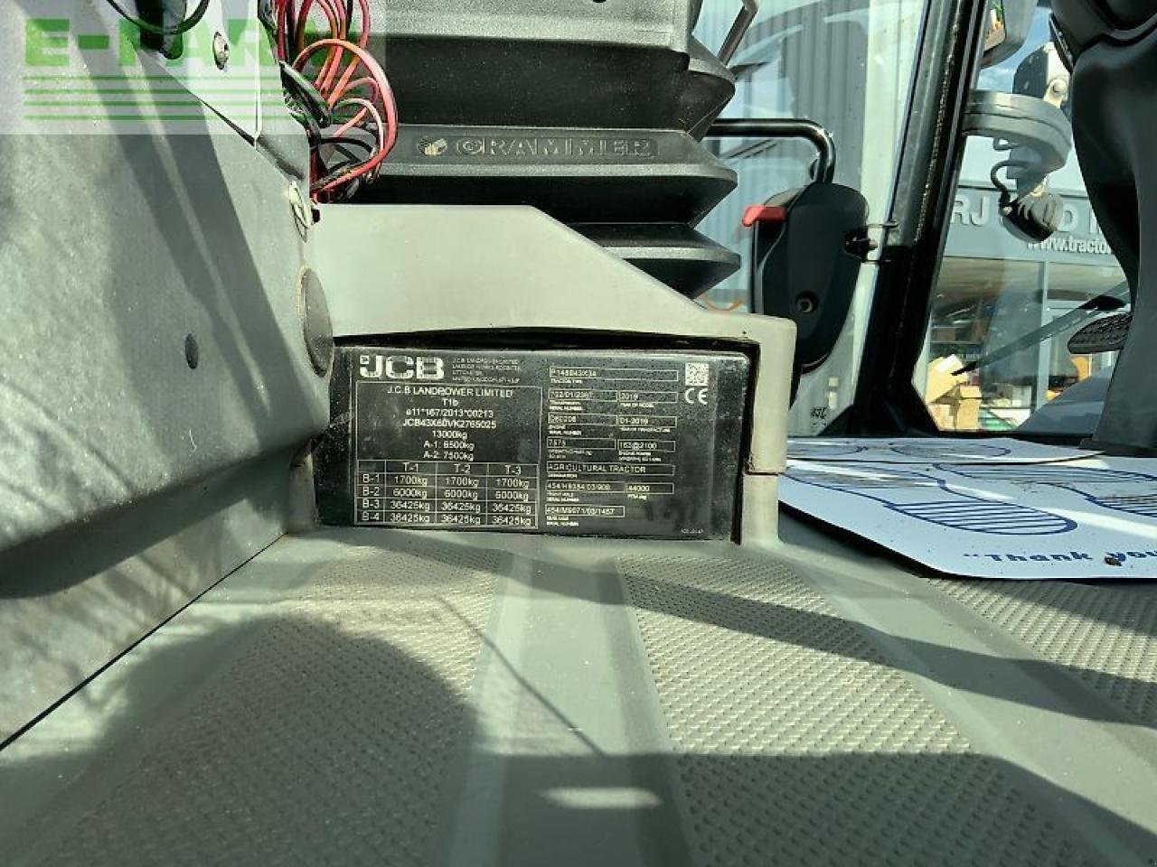 Traktor typu JCB 4220 fastrac tractor (st24887), Gebrauchtmaschine v SHAFTESBURY (Obrázek 12)