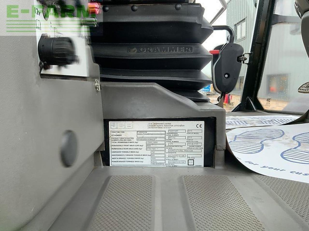 Traktor of the type JCB 4220 fastrac tractor (st25684), Gebrauchtmaschine in SHAFTESBURY (Picture 16)